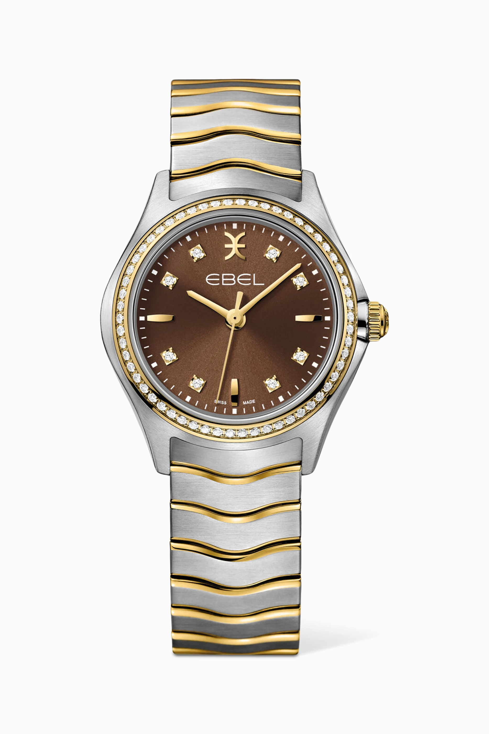Buy Ebel Silver Wave Lady Quartz Watch 30mm For Women Online Ounass Bahrain