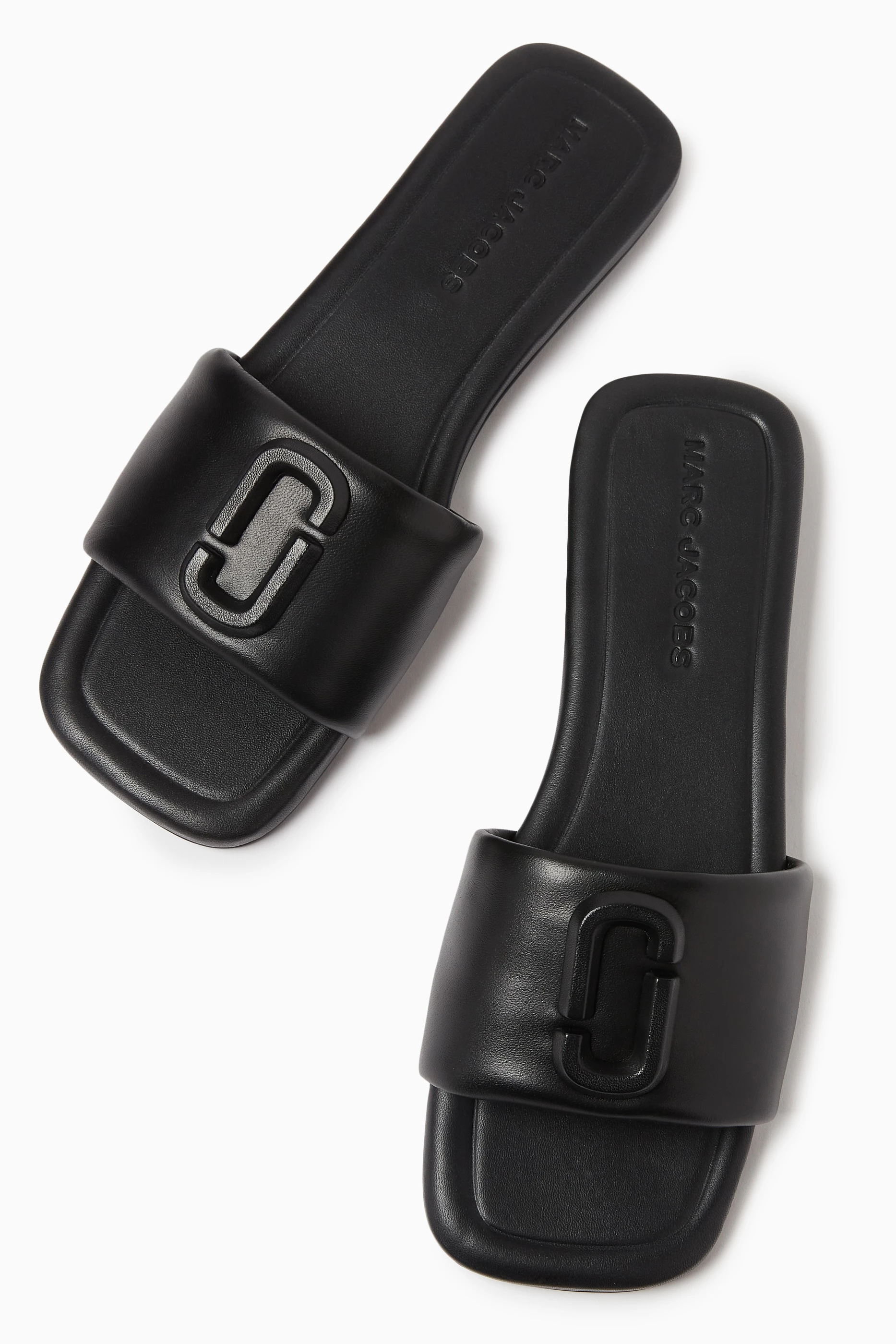 Marc jacobs slide sandals sales