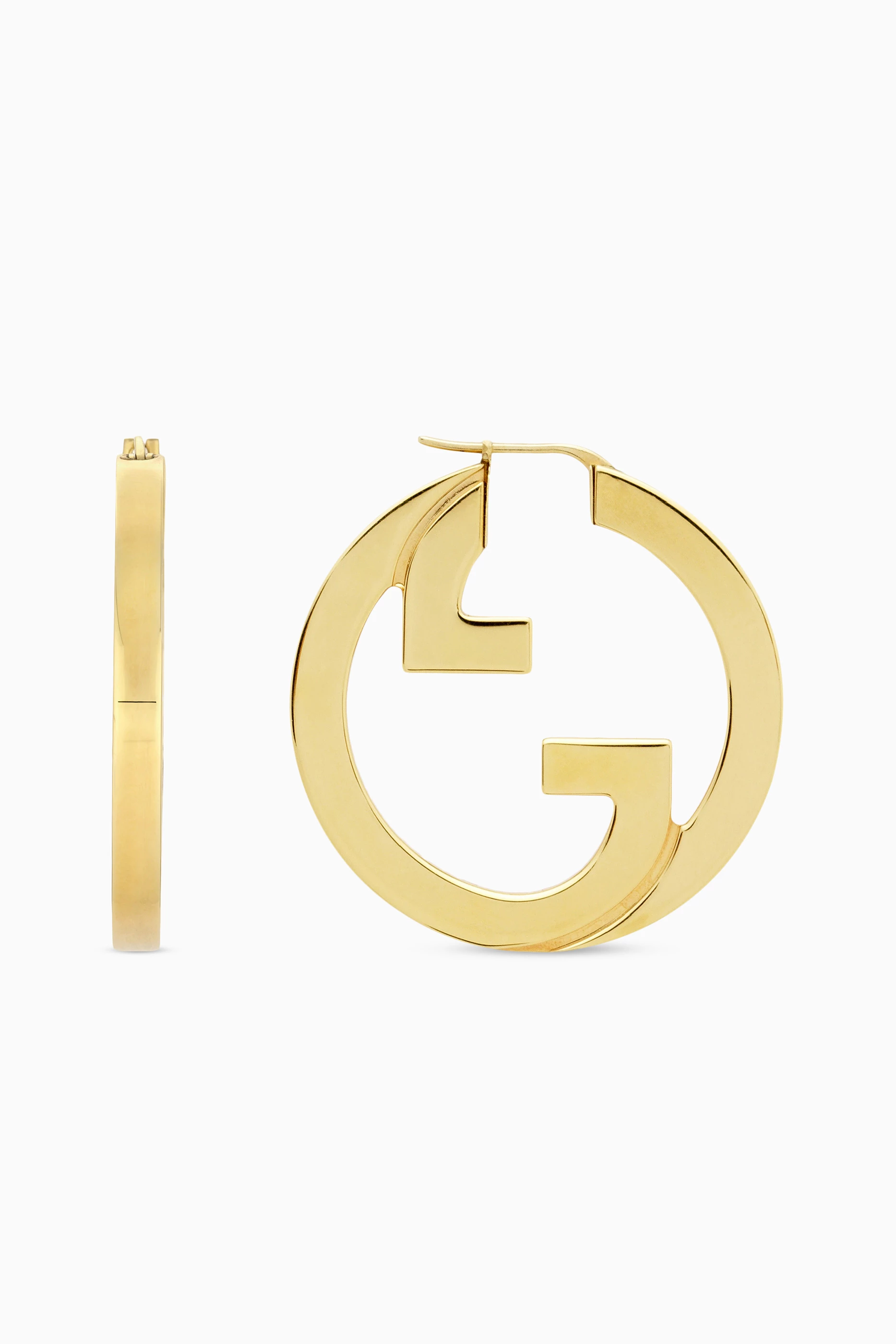 Gucci gg earrings gold discount