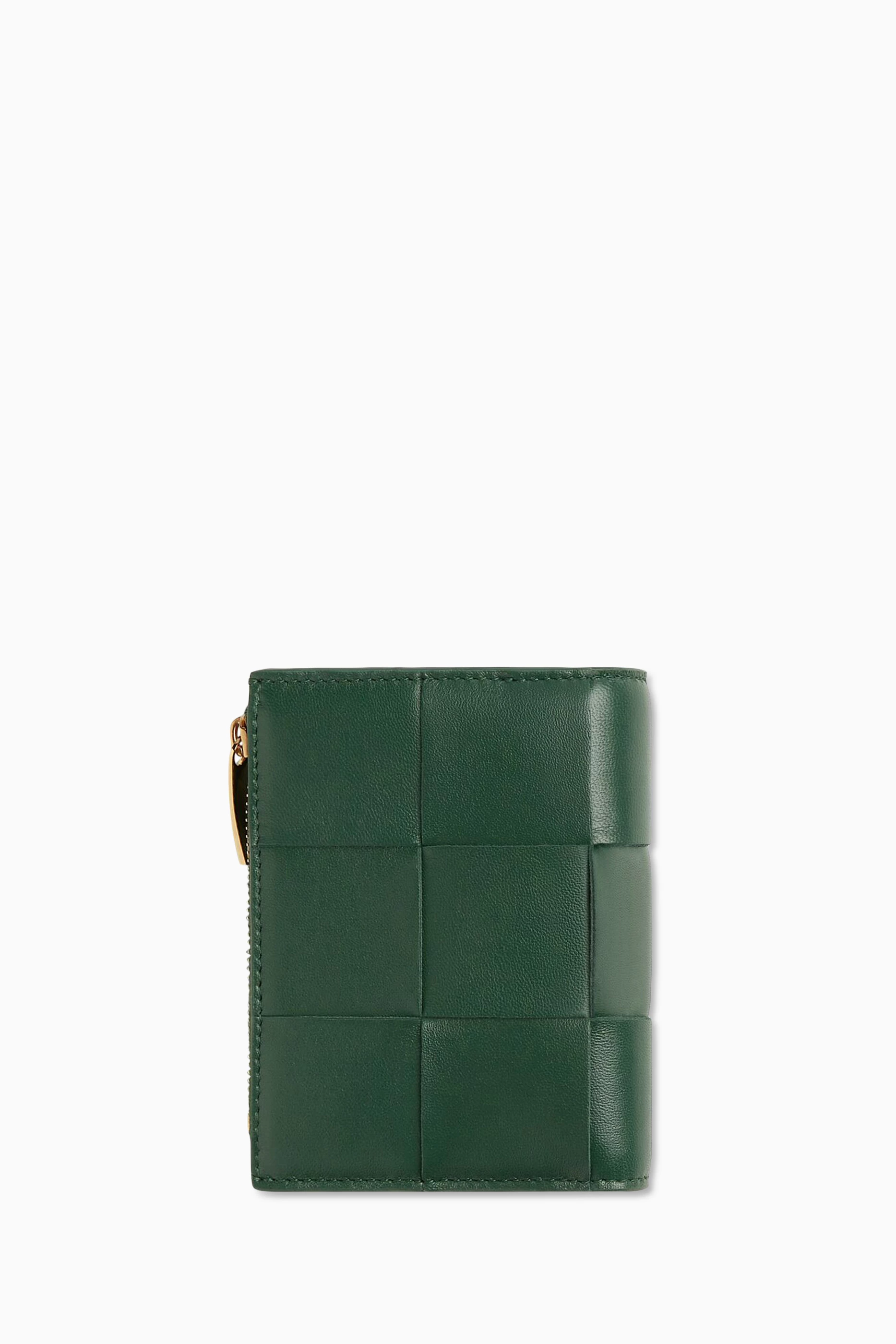 Bottega veneta green wallet online