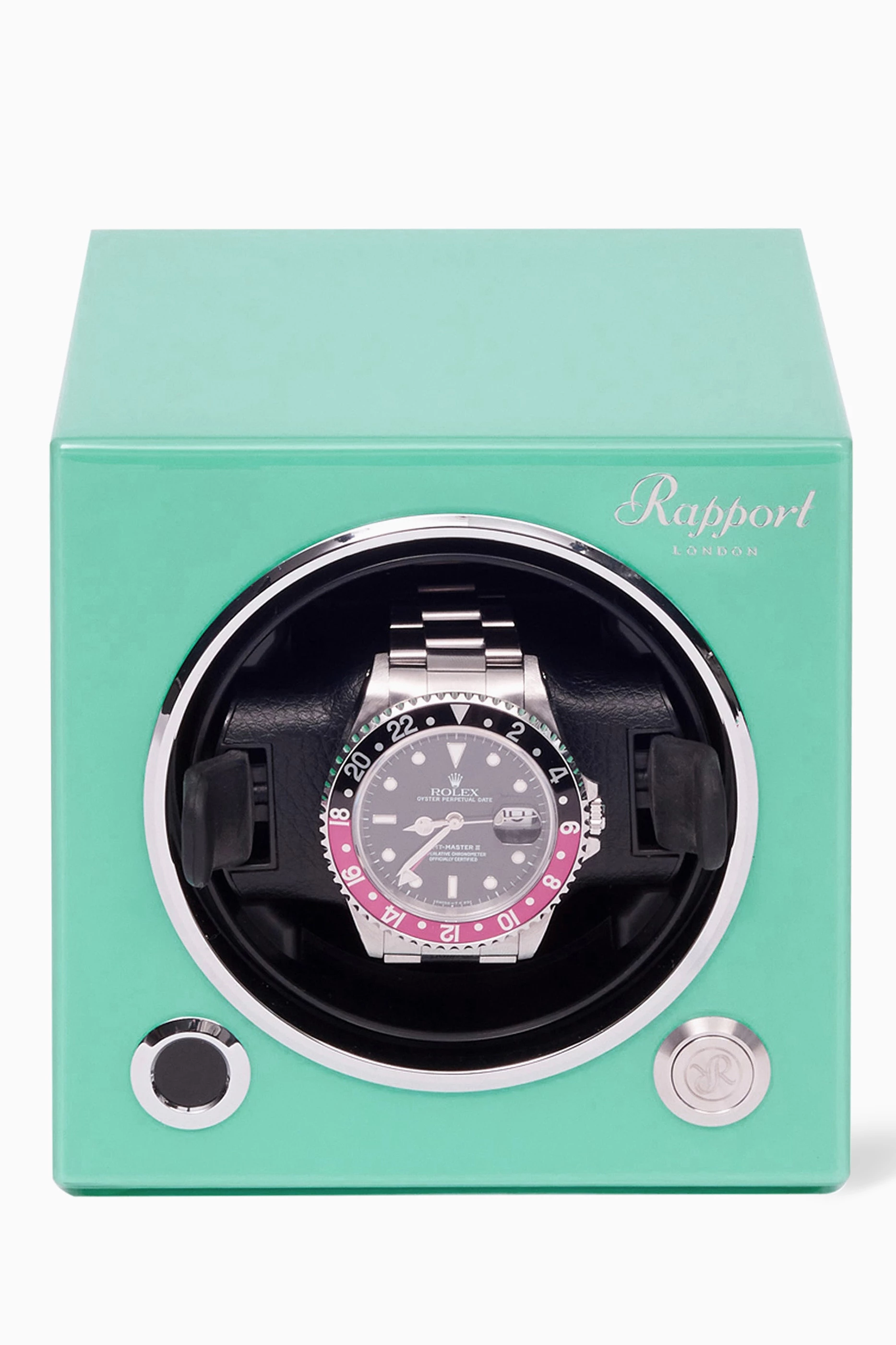Buy Rapport Blue Evolution Cube Watch Winder in Wood For UNISEX Online Ounass Bahrain