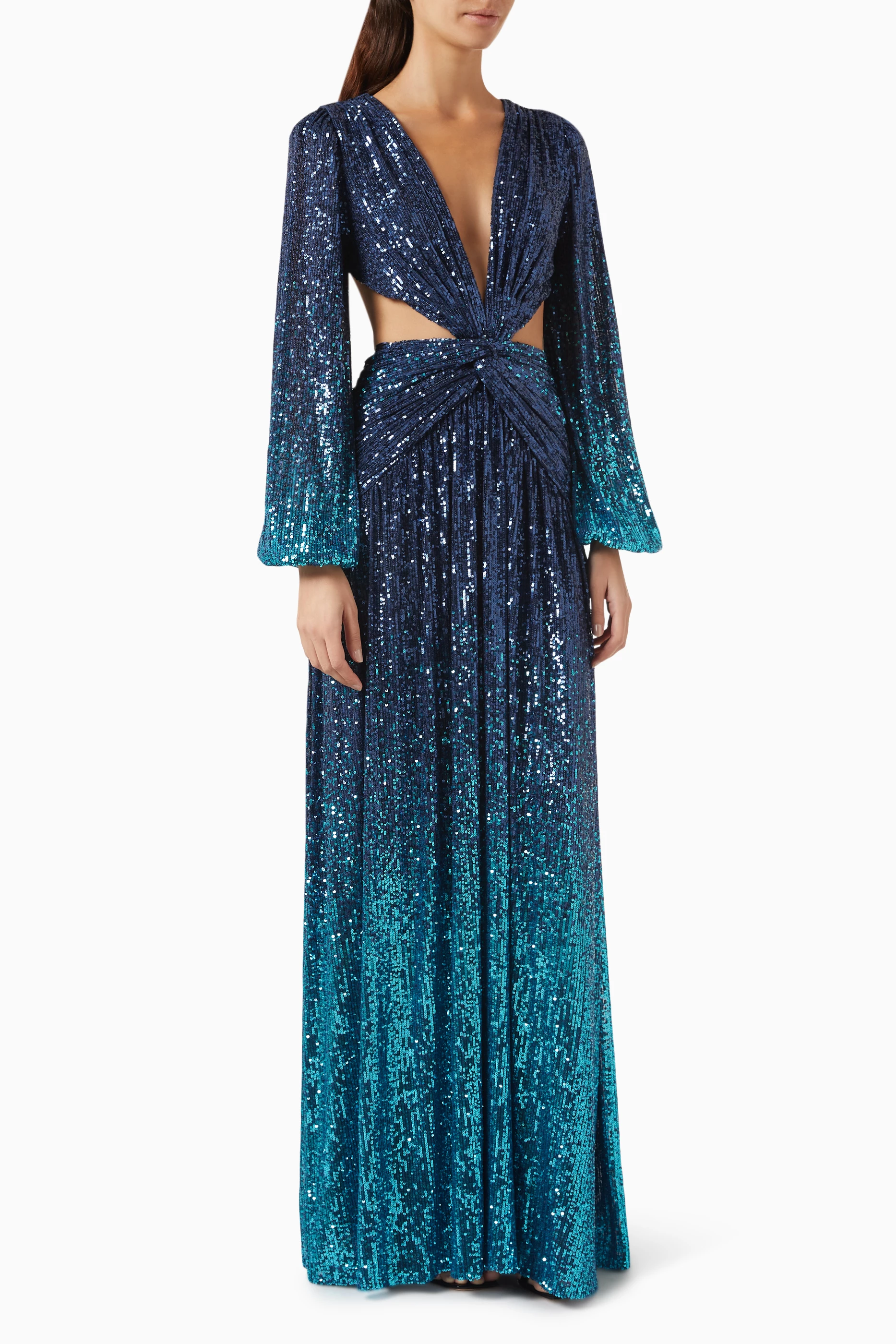 Maxi ombre dress store