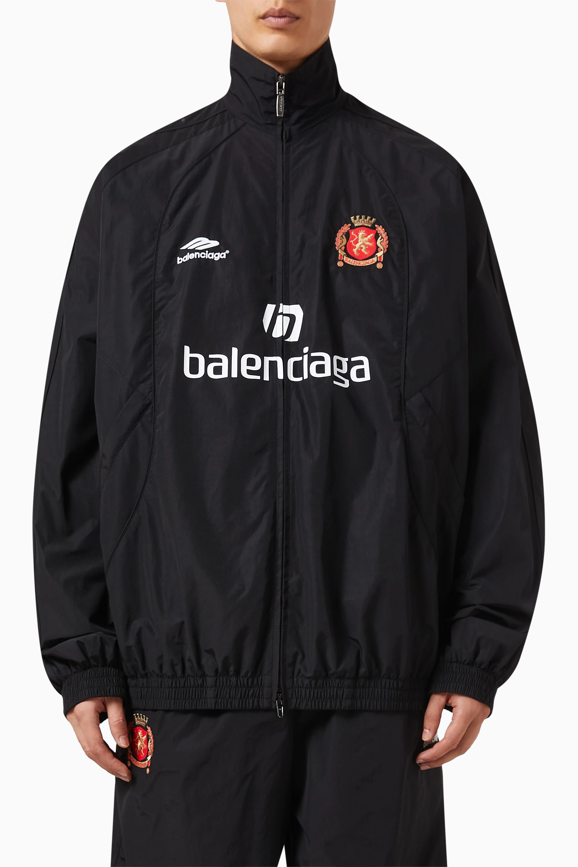 Balenciaga jersey track jacket sales