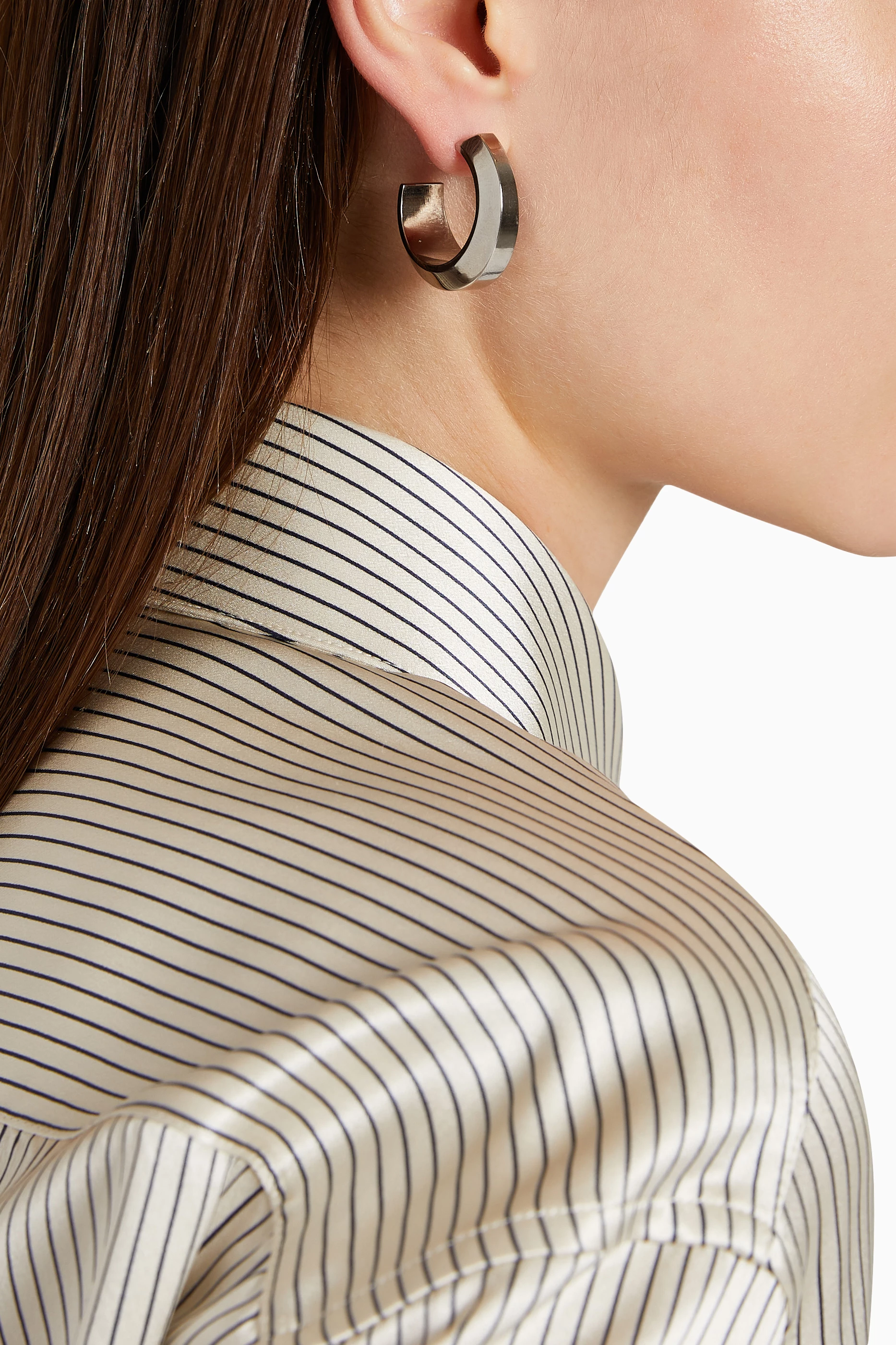 Ysl hoop earrings online