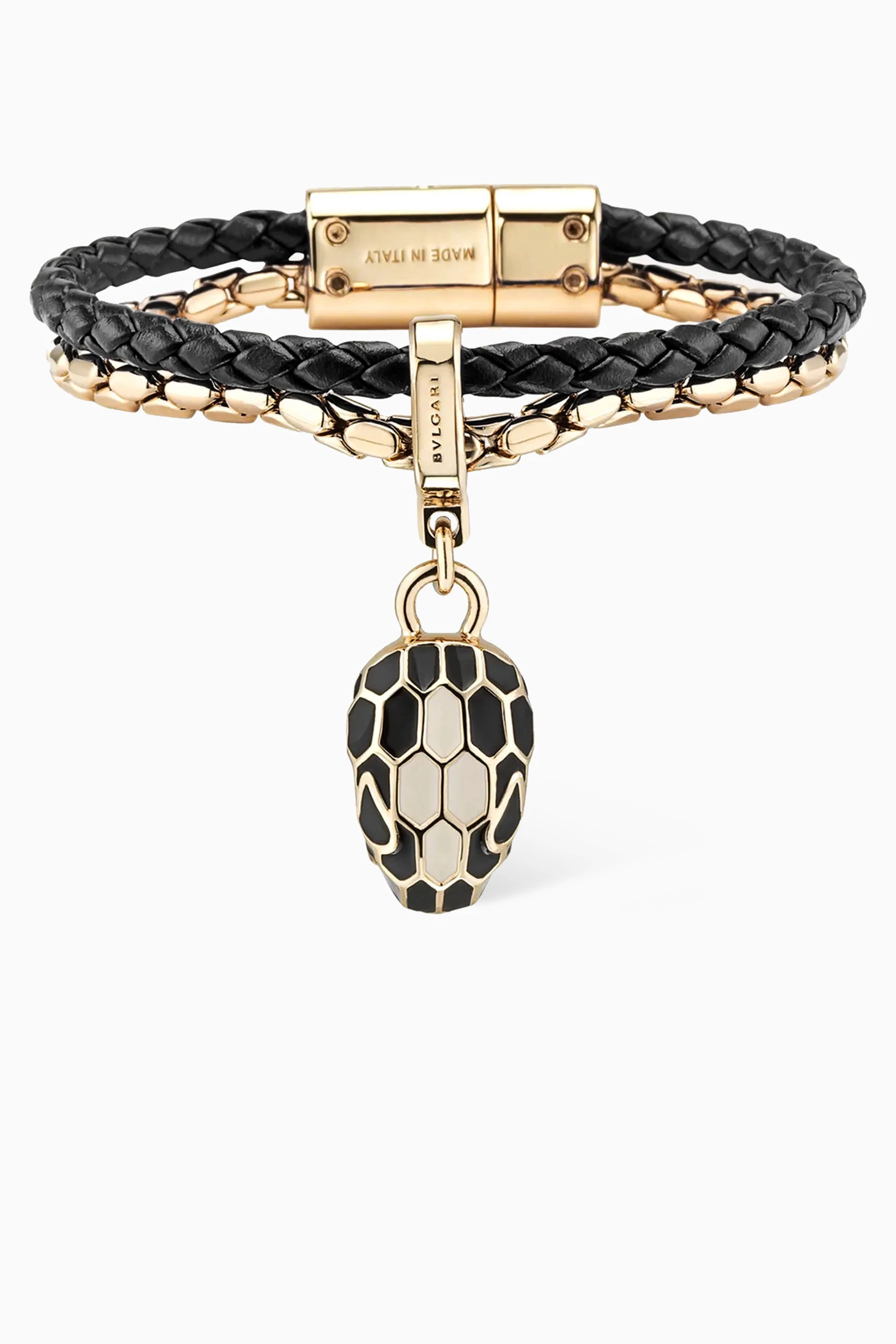 Bvlgari serpenti bracelet leather discount