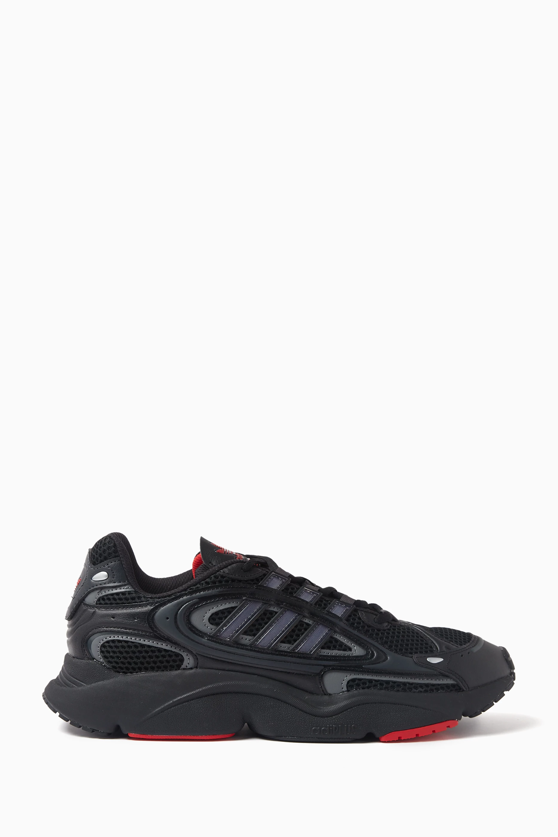 Buy adidas Black Ozmillen Sneakers in Mesh For Men Online Ounass