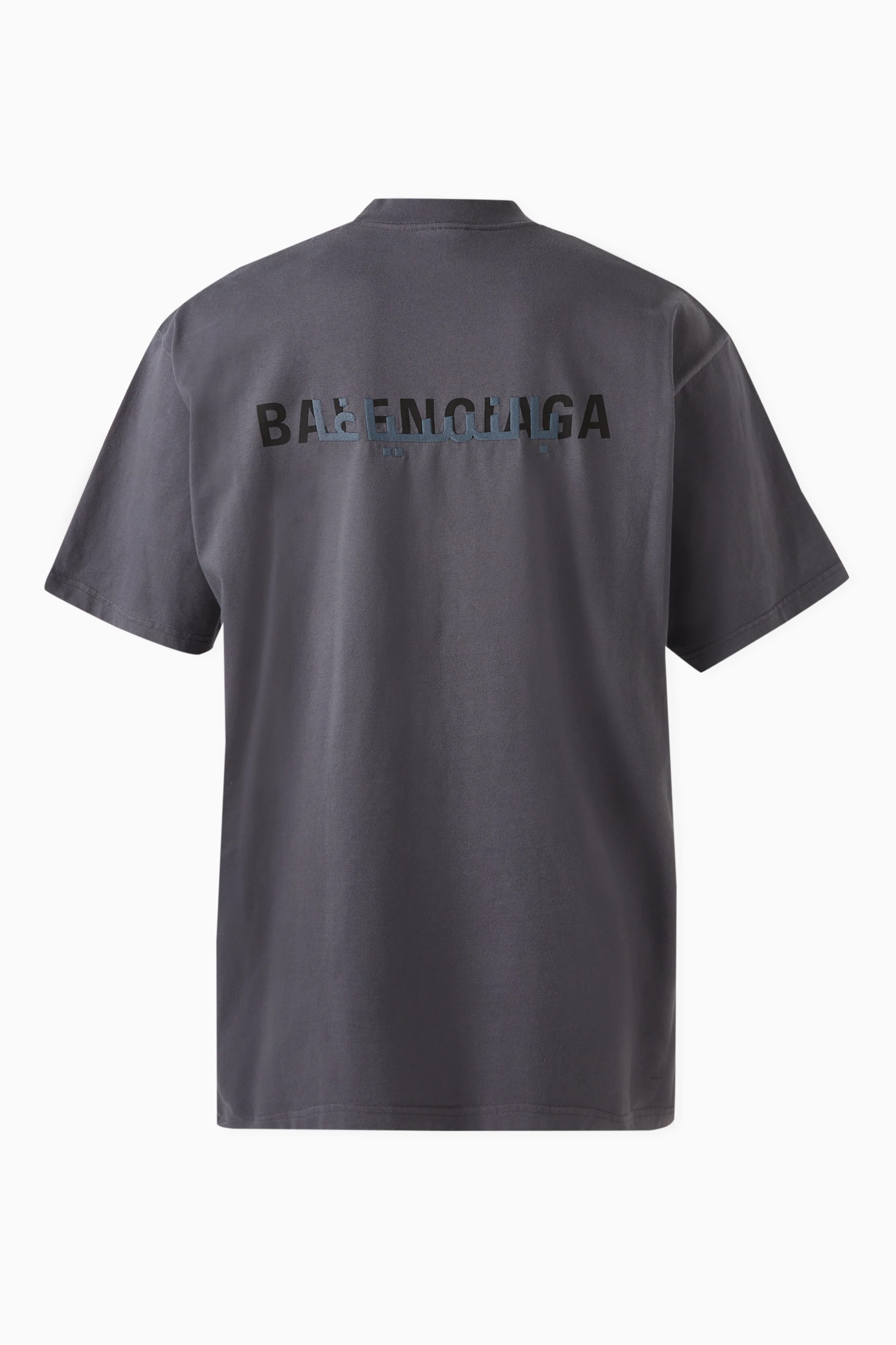 Grey balenciaga tee outlet