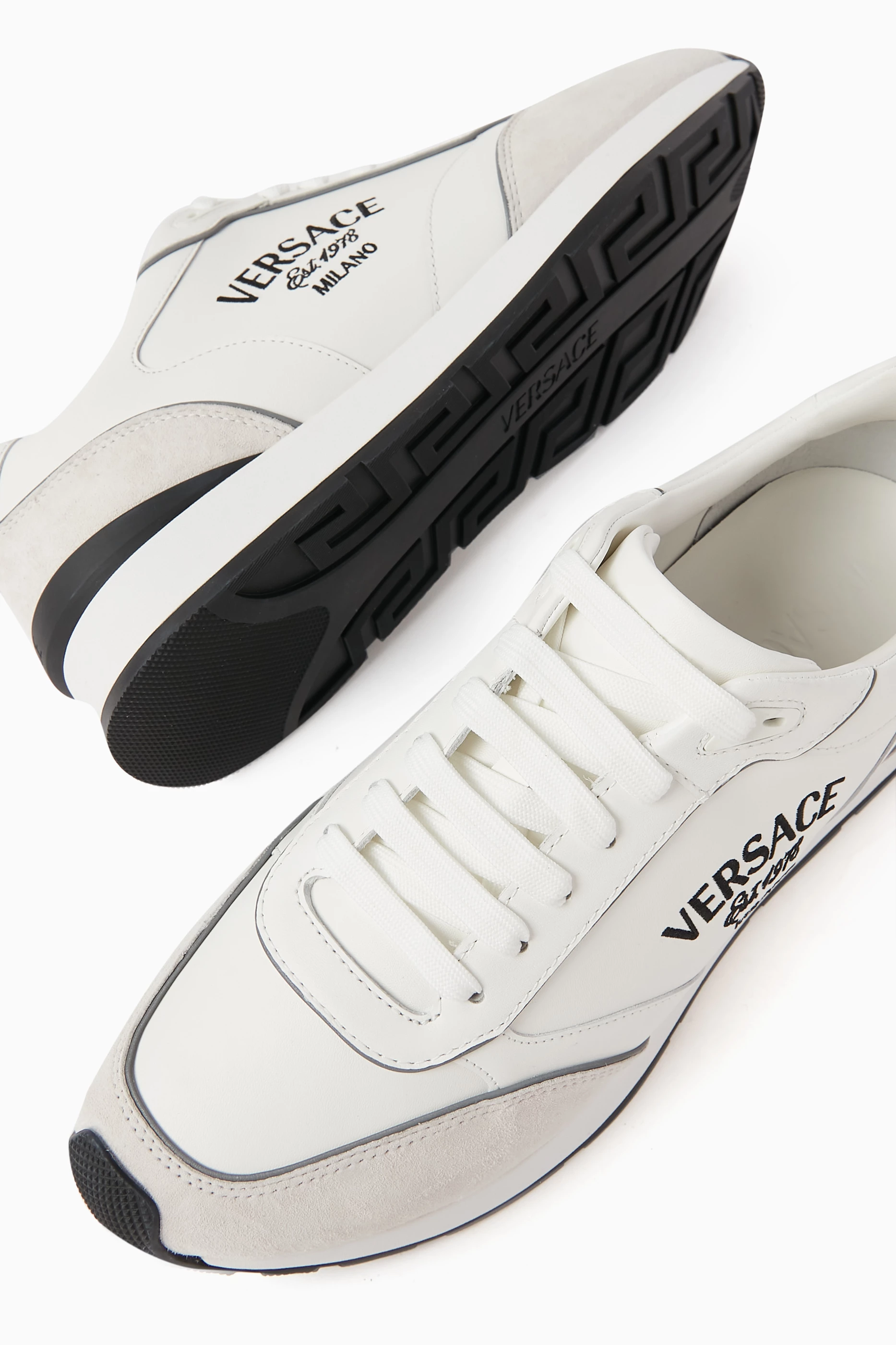 Versace sneakers white on sale