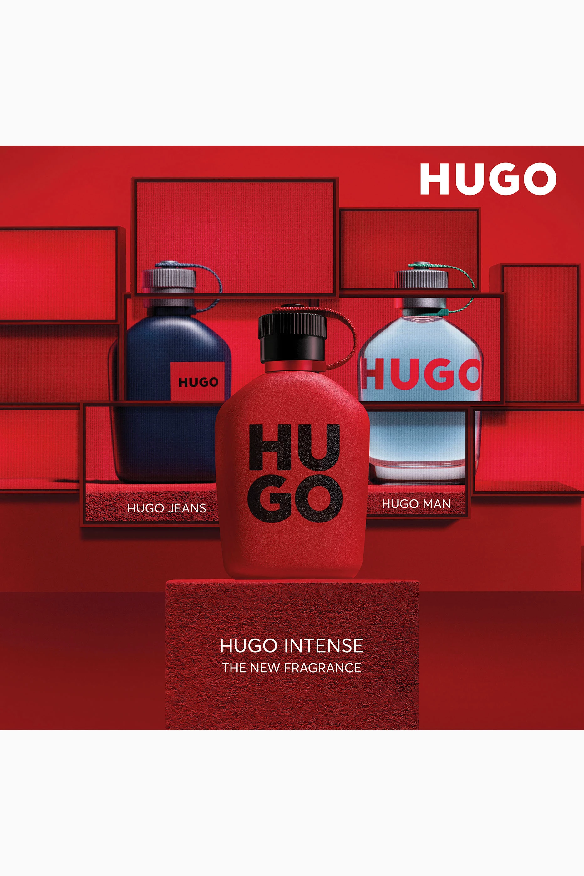 Buy Boss Beauty Colourless Hugo Intense Eau de Parfum 75ml For Men Online Ounass Bahrain