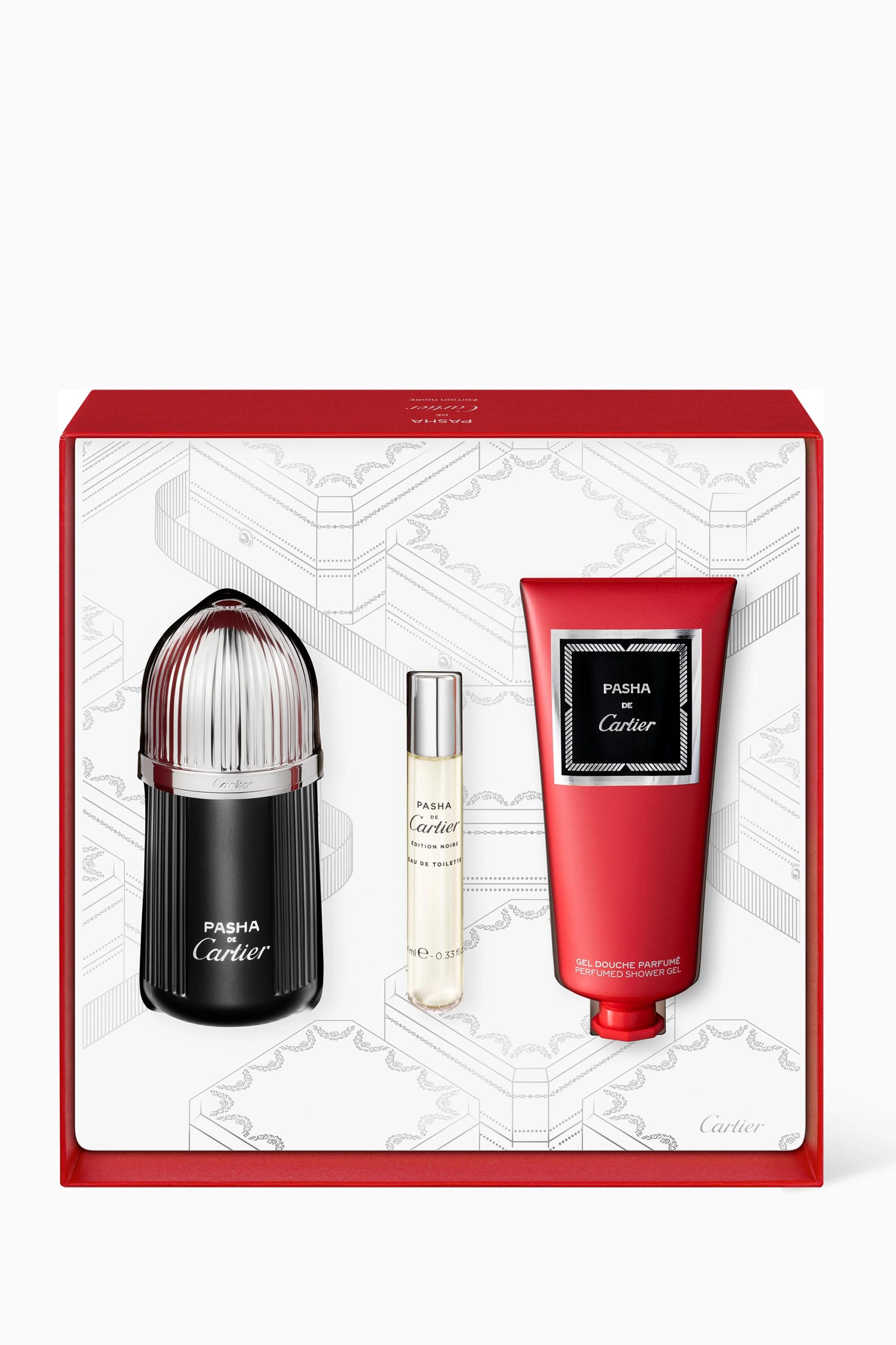 Buy Cartier Perfumes Colourless Pasha De Cartier Edition Noire Set For Women Online Ounass Bahrain