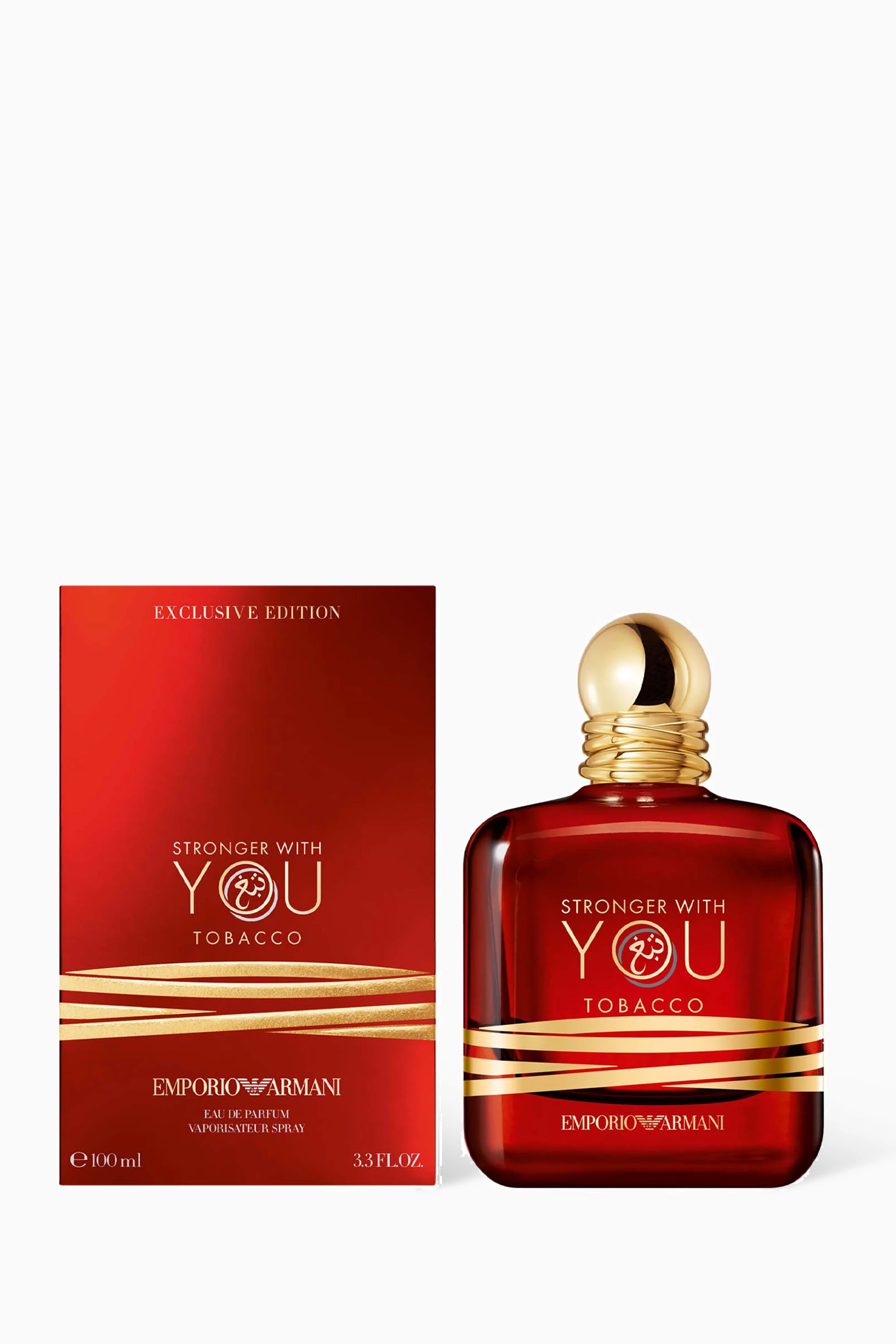 Buy Armani Beauty Colourless Stronger With You Tobacco Eau de Parfum 100ml For UNISEX Online Ounass Bahrain