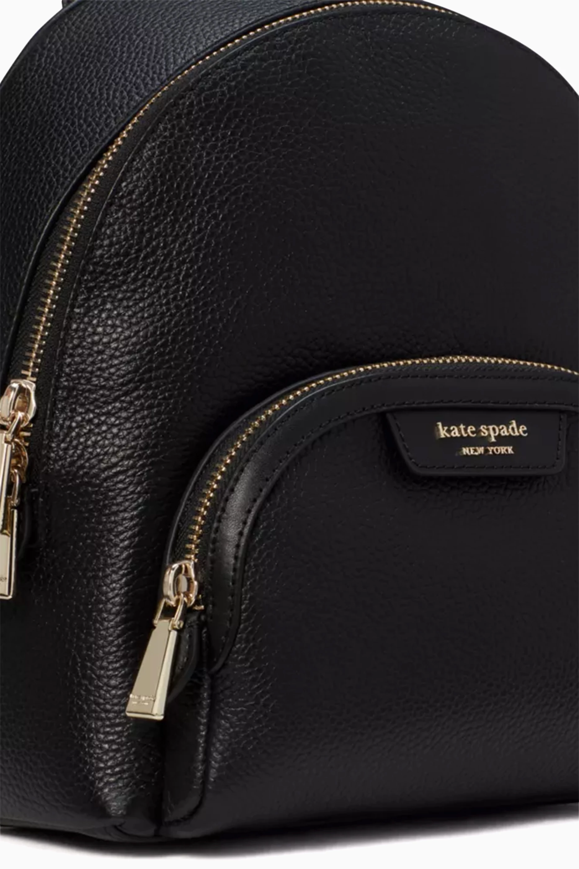 Buy Kate Spade New York Black Small Hudson Backpack in Pebbled Leather For Women Online Ounass Bahrain