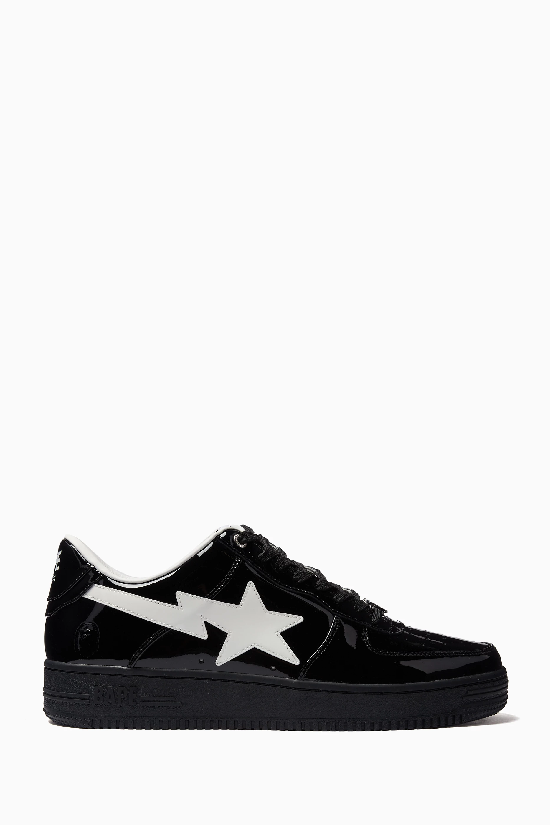 Patent leather bapesta online