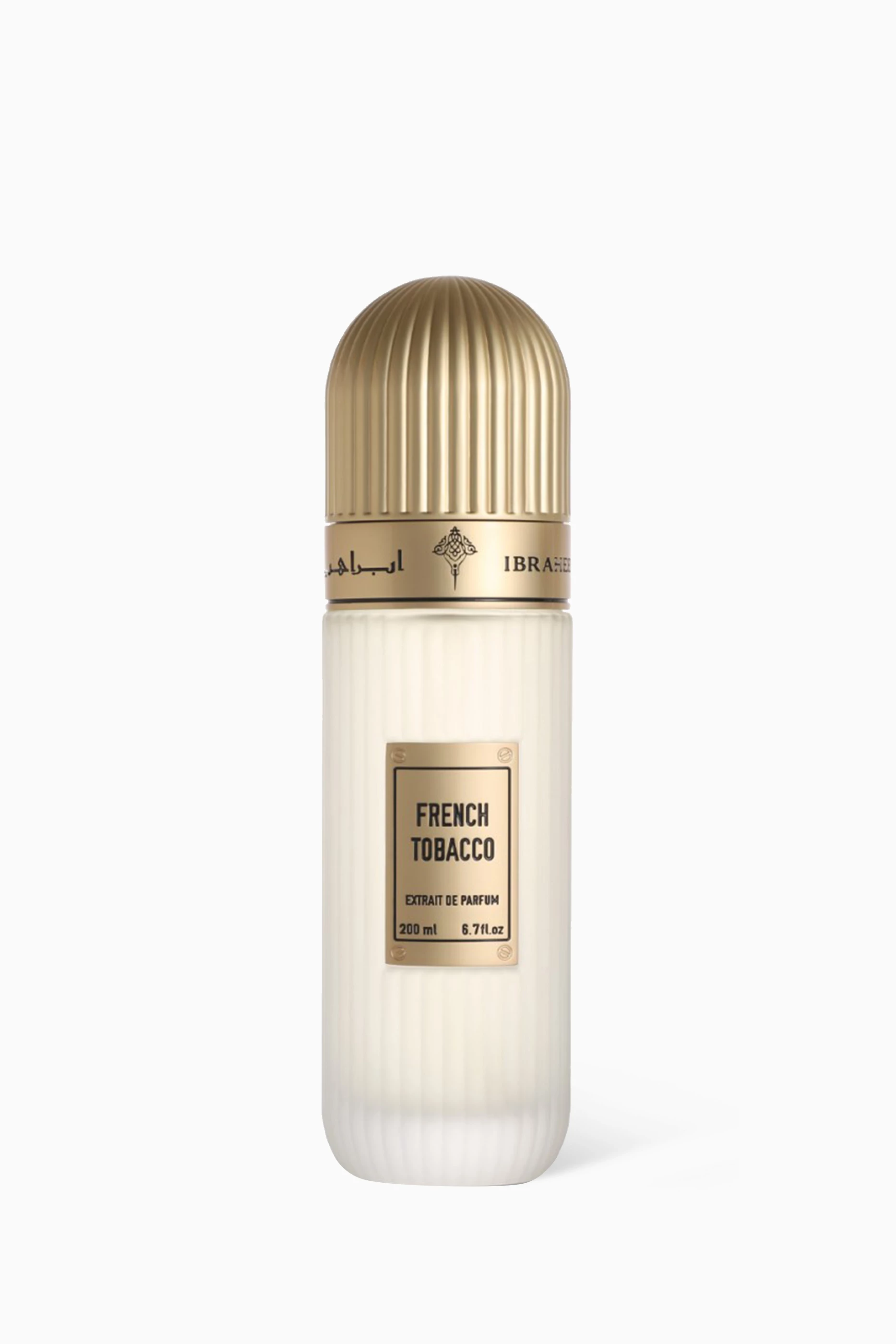 Buy Ibrahim Al Qurashi French Tobacco Extrait de Parfum, 200ml For