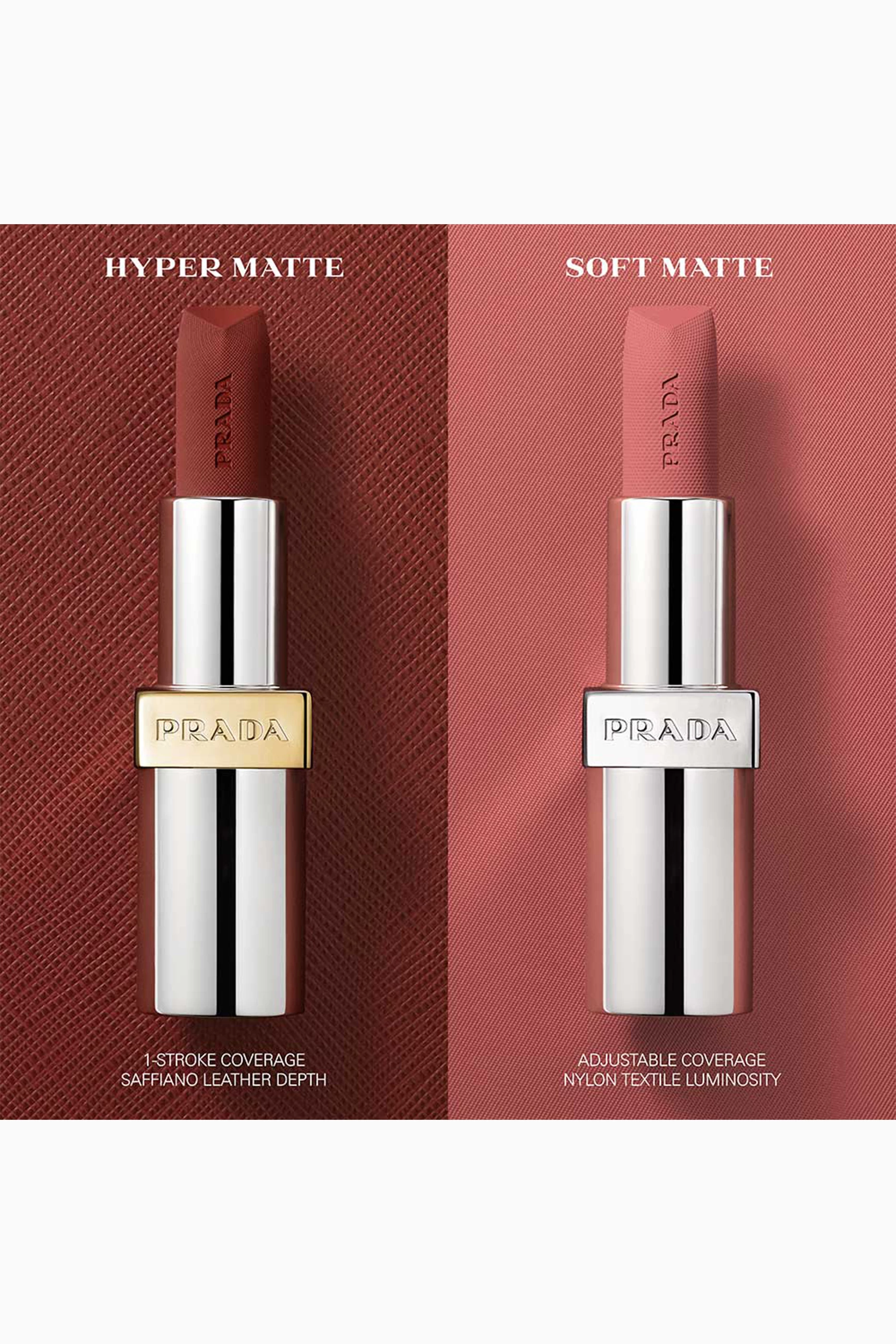 Buy Prada Beauty Colourless R129 Lacca Monochrome Soft Matte Lipstick, 3.9g  For Women Online | Ounass Bahrain