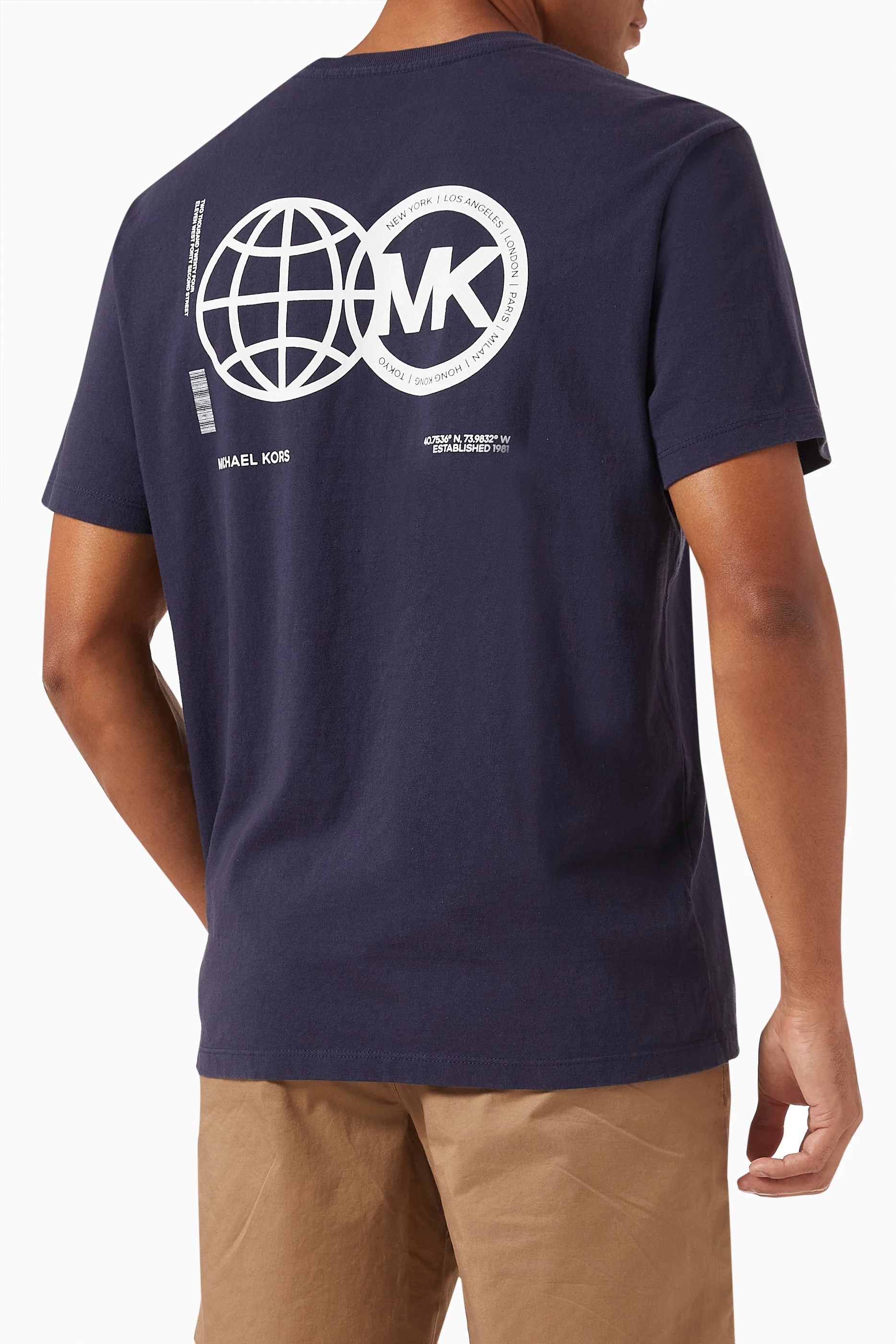T shirt michael kors uomo on sale