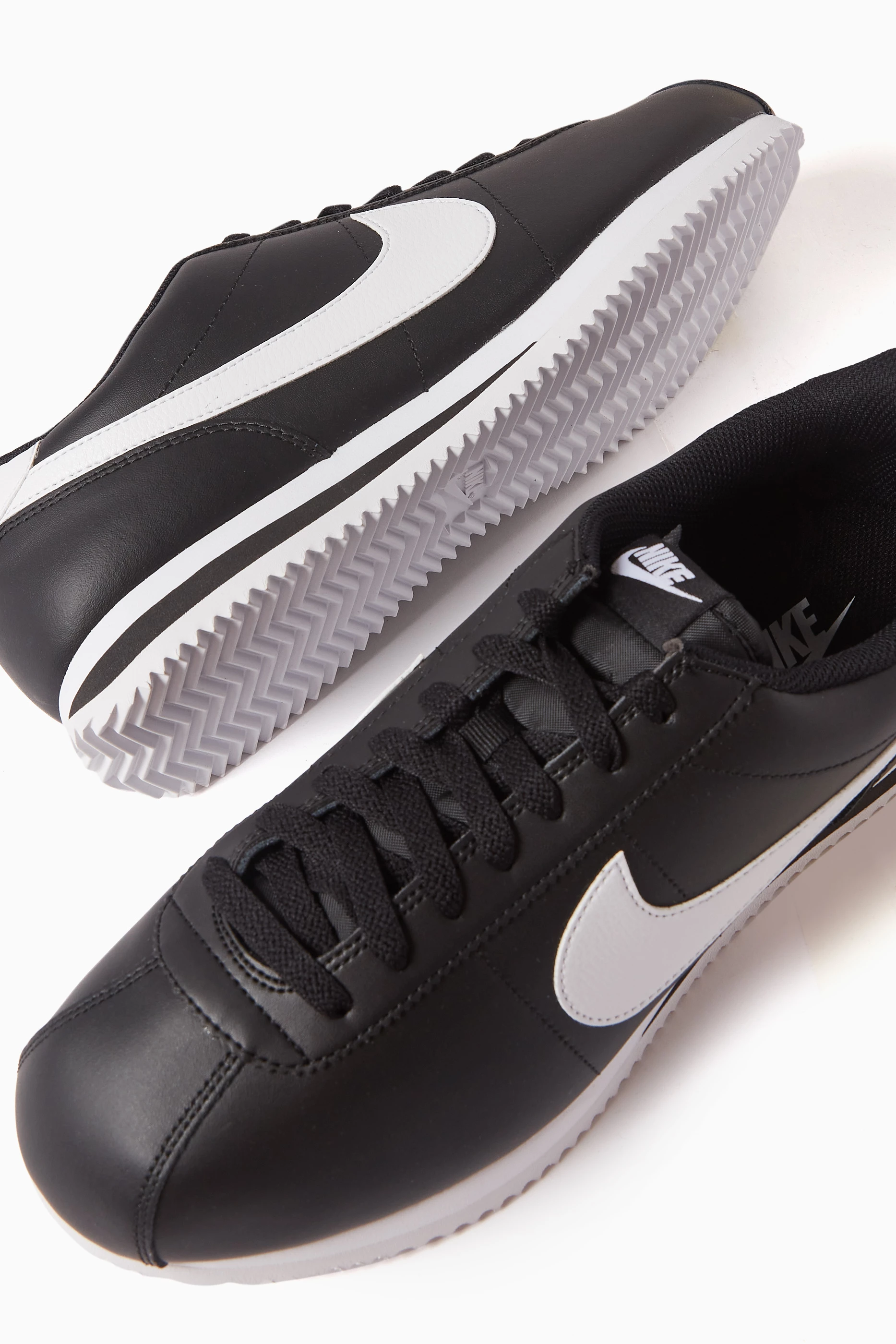 Leather cortez shoes hot sale