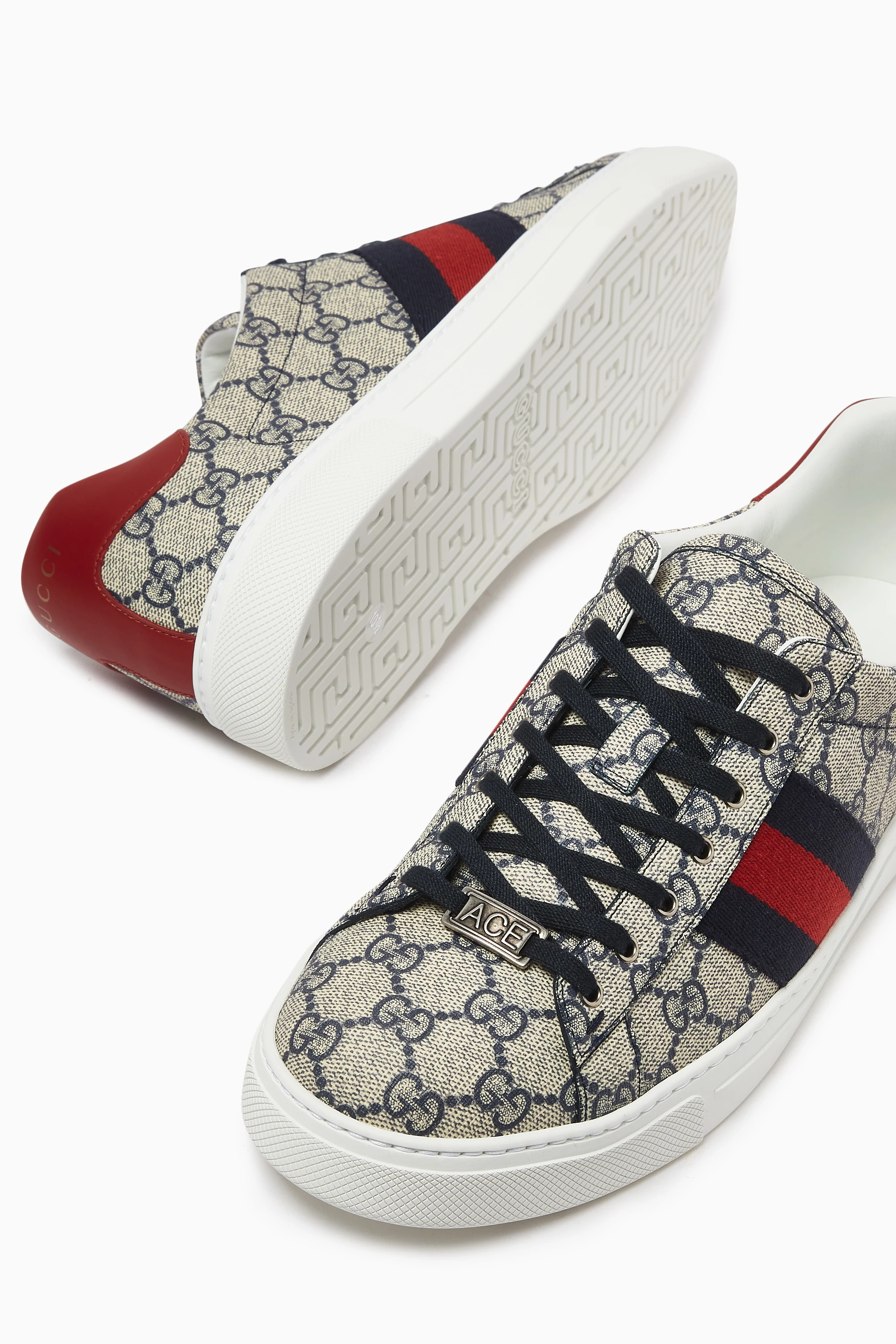 Gucci ace supreme sneakers best sale