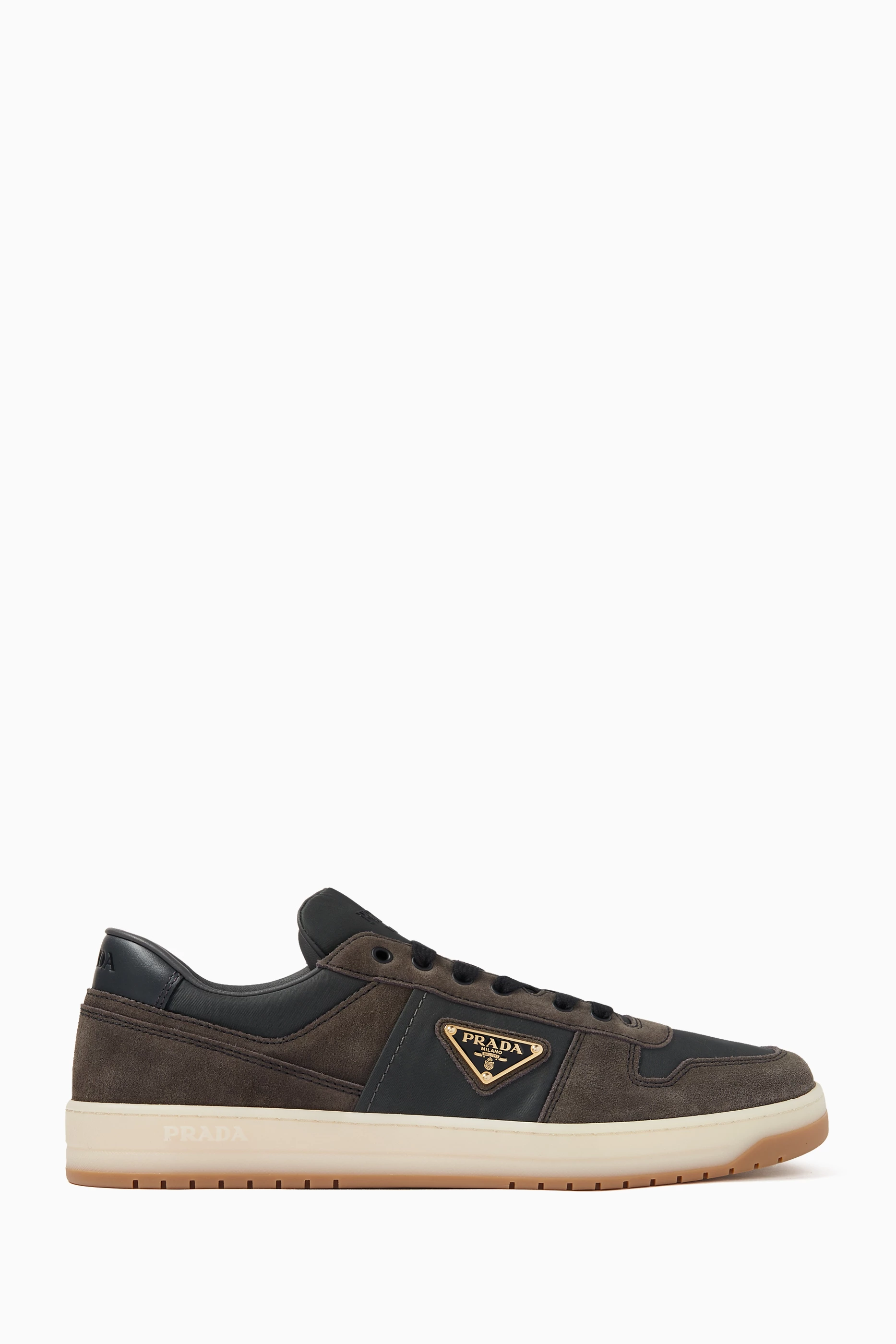Prada suede sneakers store