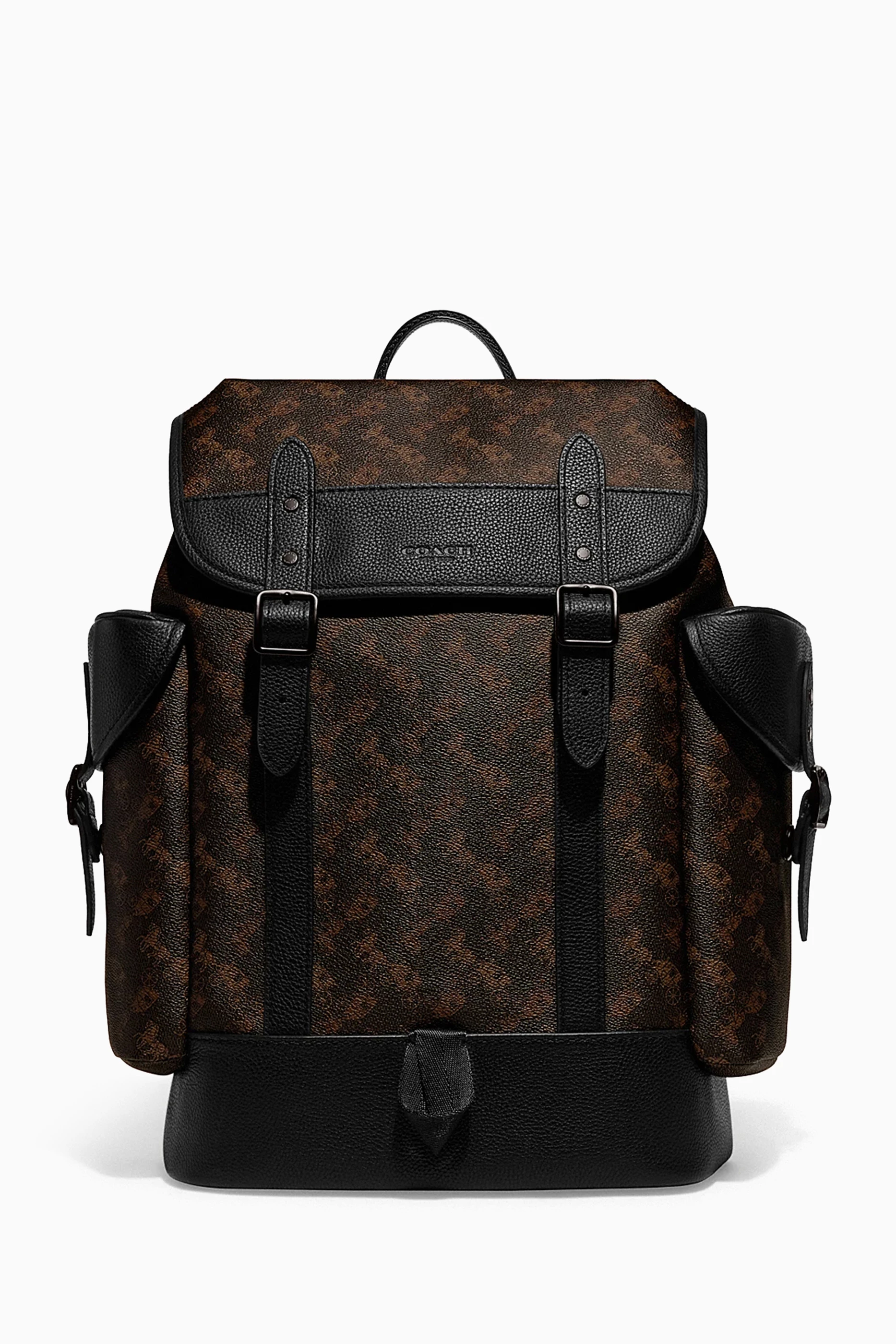 Coach horse and carriage backpack top