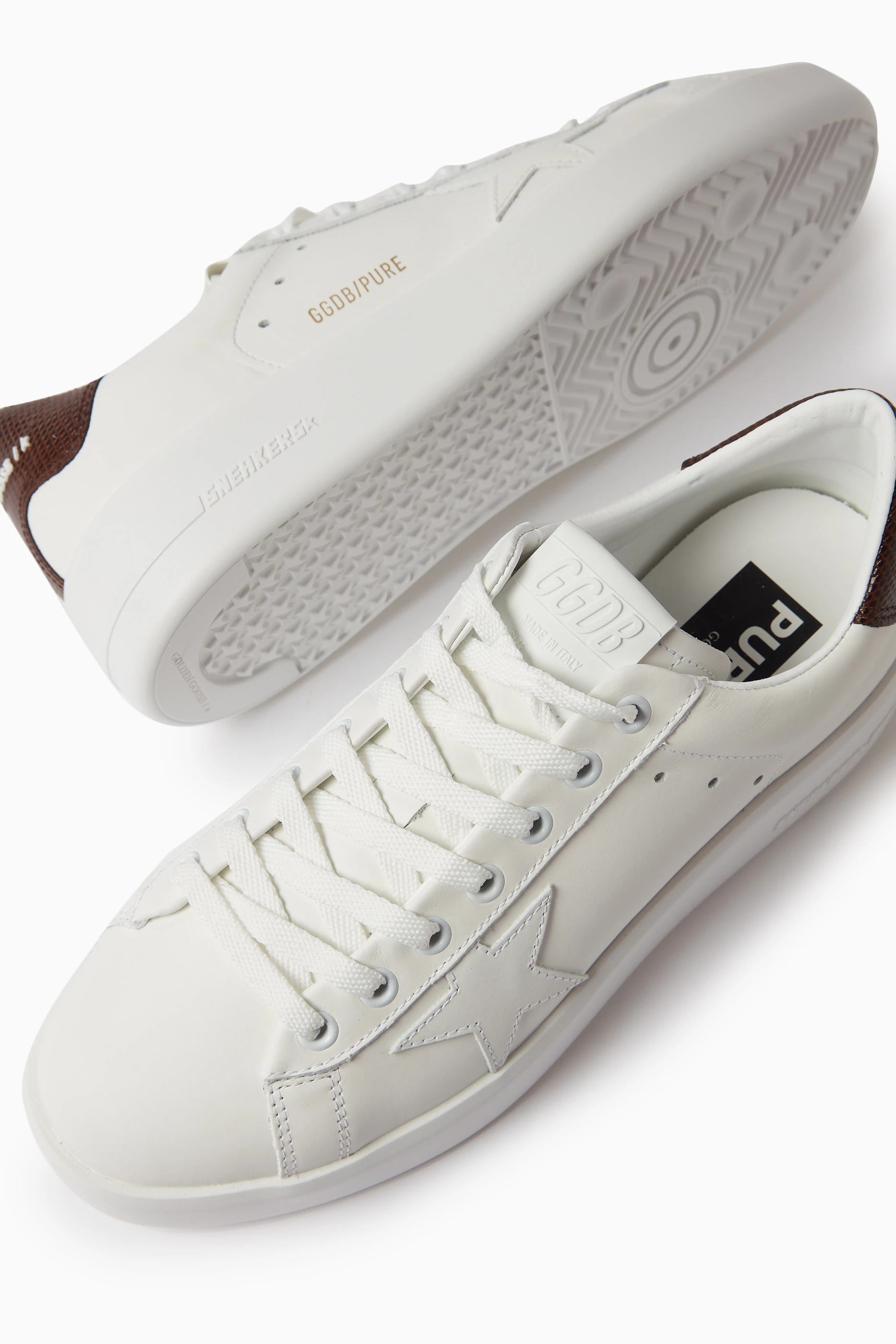 Golden goose clean white clearance