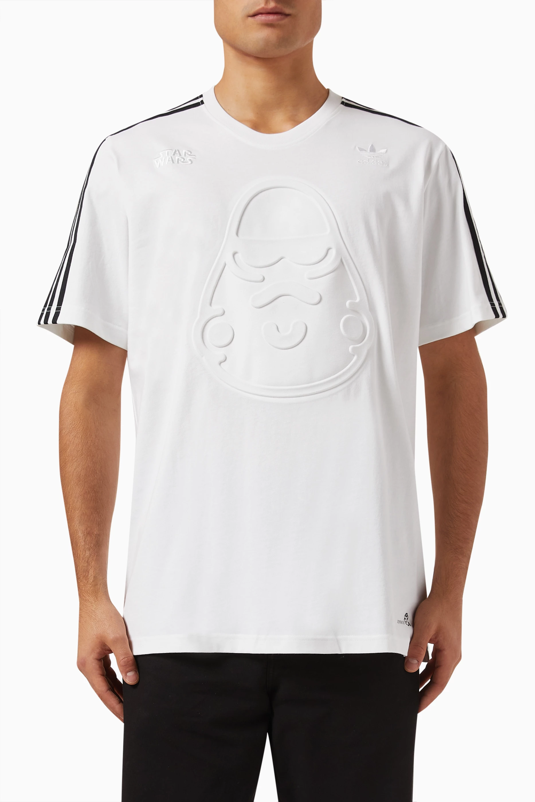 Buy adidas Multicolour x Star Wars Nanzuka Graphic T shirt in Cotton For Men Online Ounass Bahrain