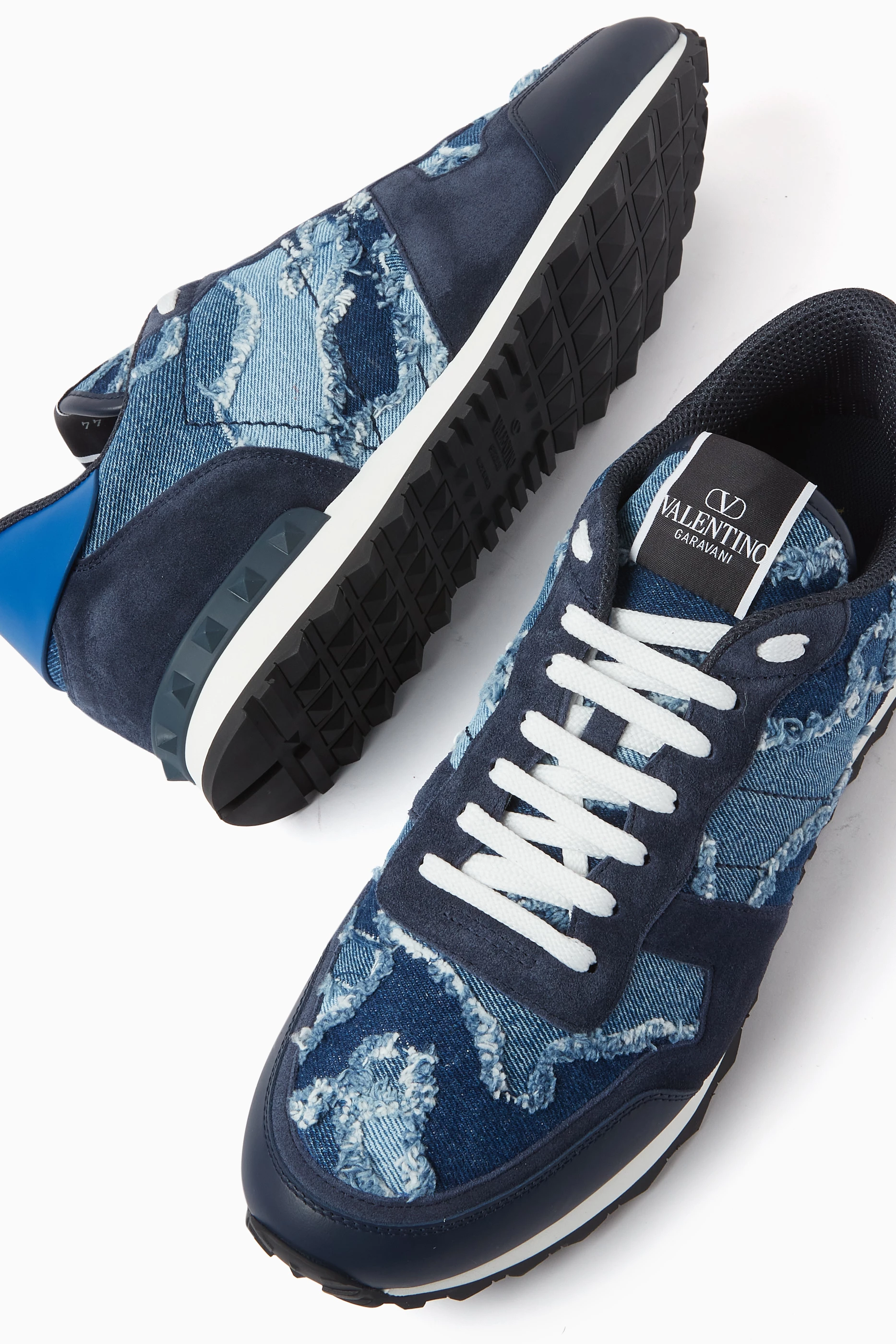 Blue valentino rock runners store