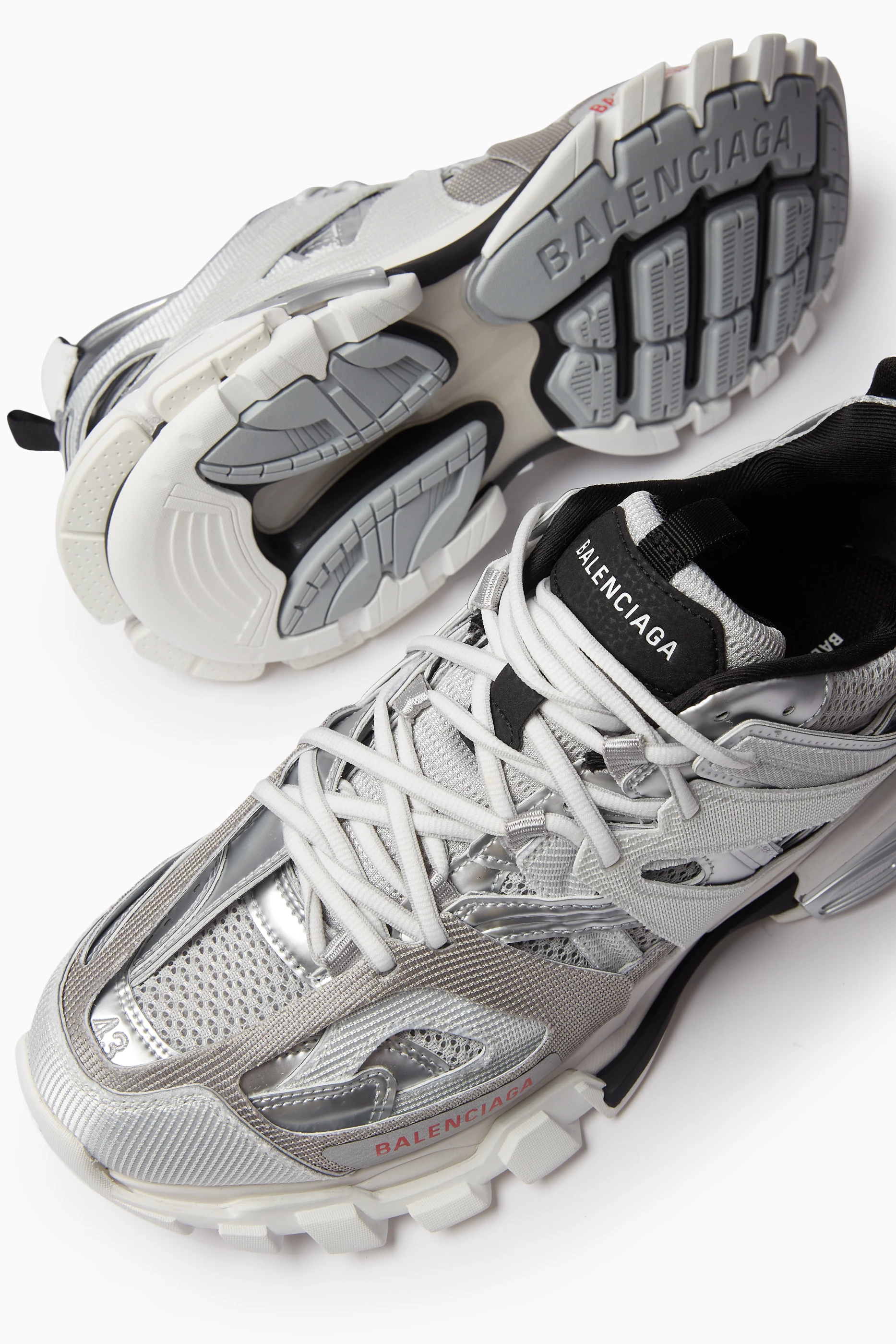 Balenciaga approprate Track Silver