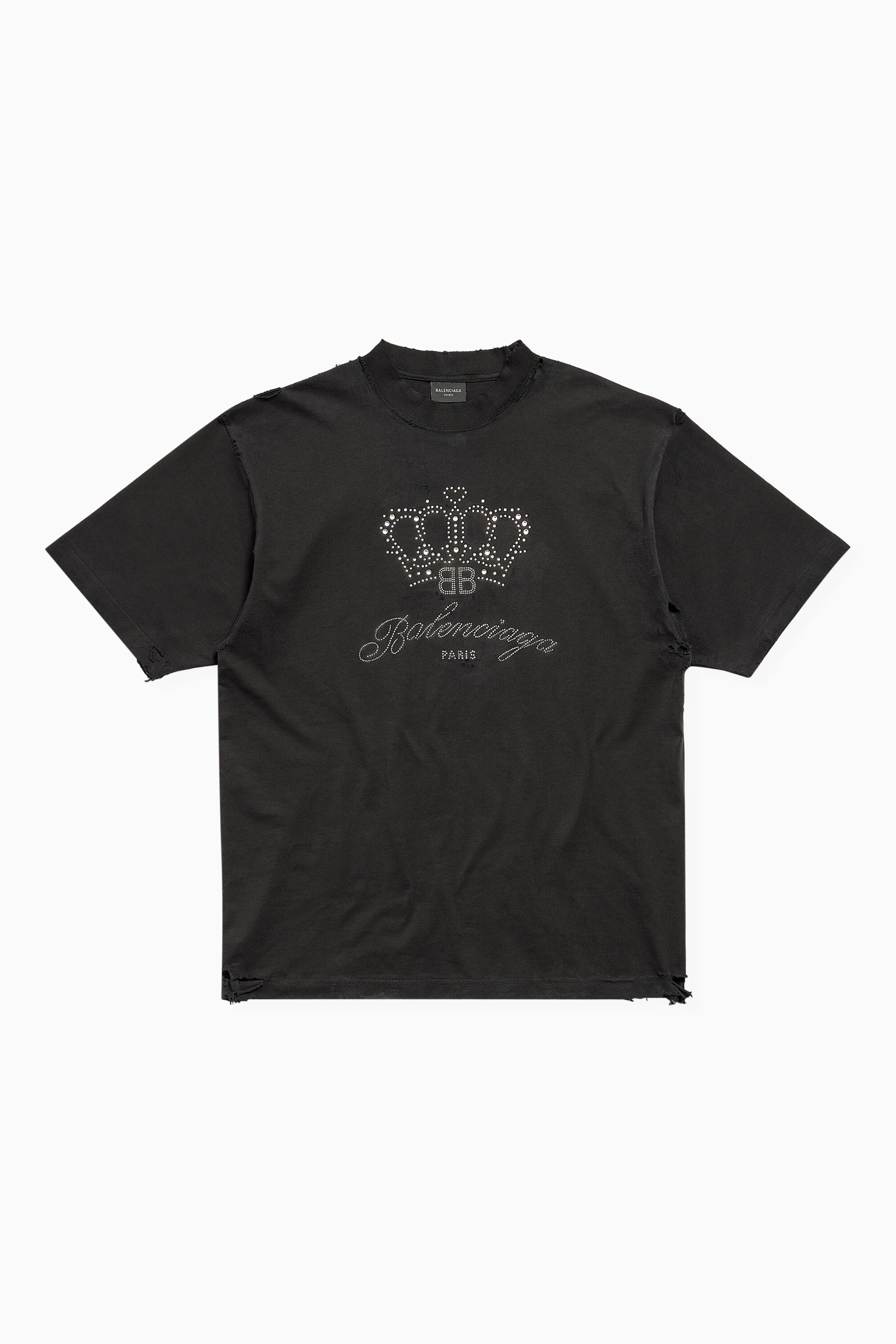Balenciaga crown tee store