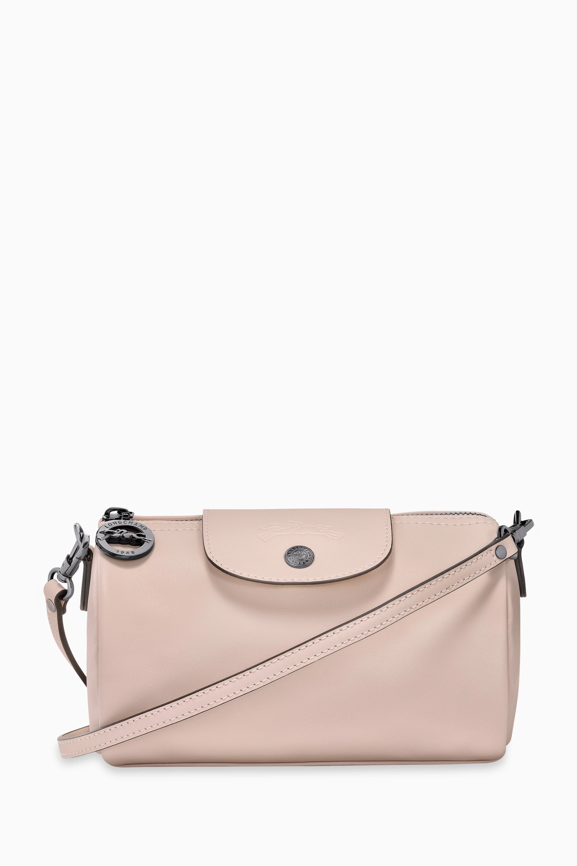 Buy Longchamp Pink Mini Le Pliage Xtra Crossbody Bag in Leather For Women Online Ounass Bahrain