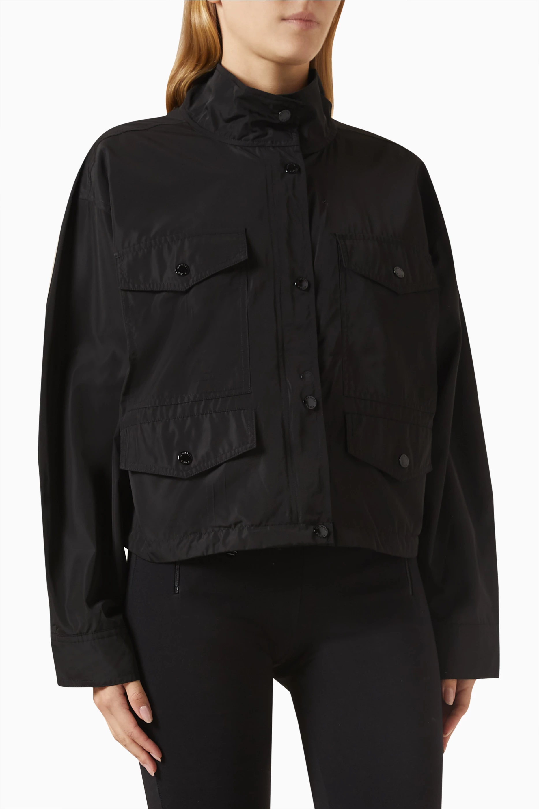 Michael kors logo tape anorak discount