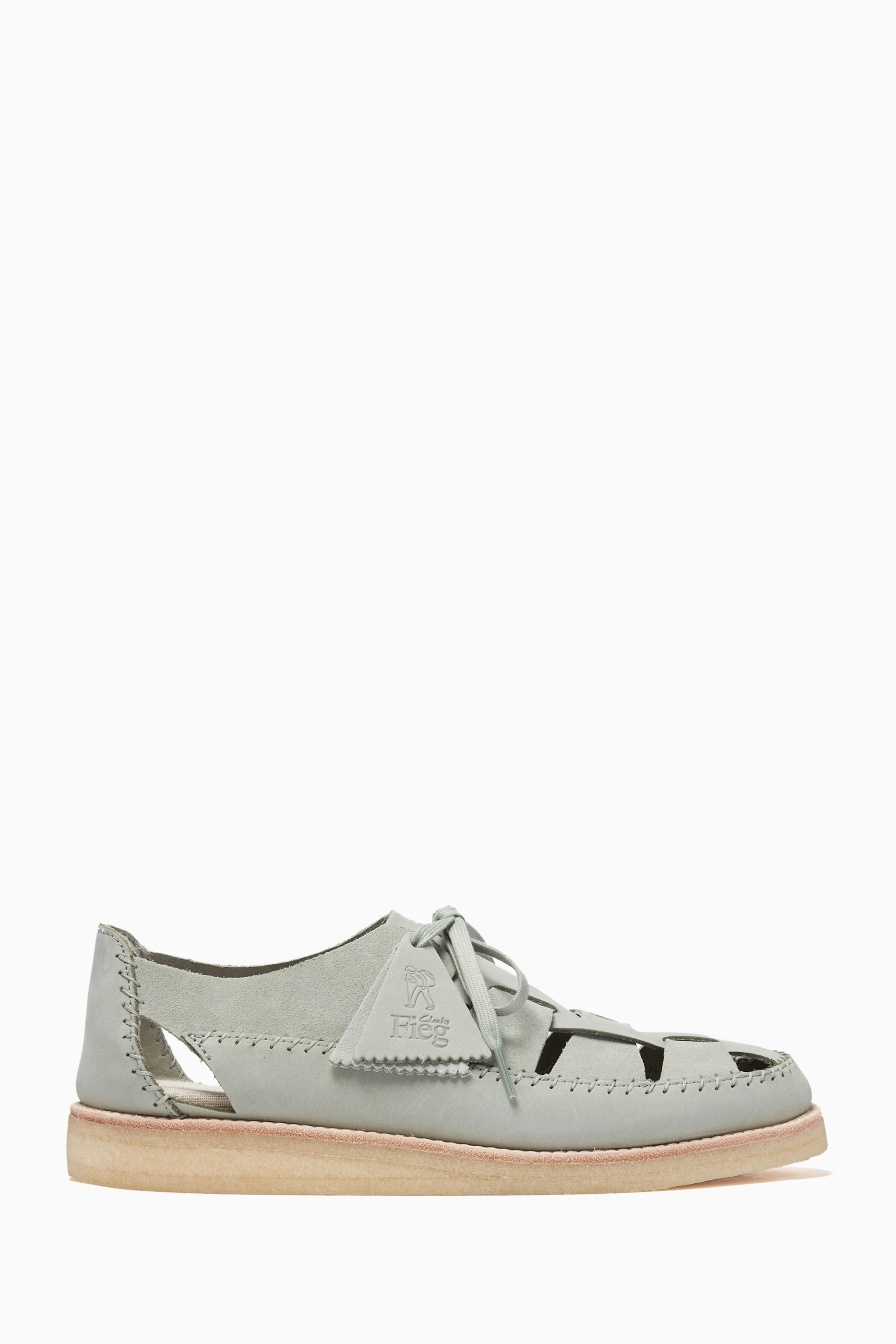 Buy Kith Green x Clarks Originals 8th St Ridgevale Sandals For Men Online Ounass Bahrain