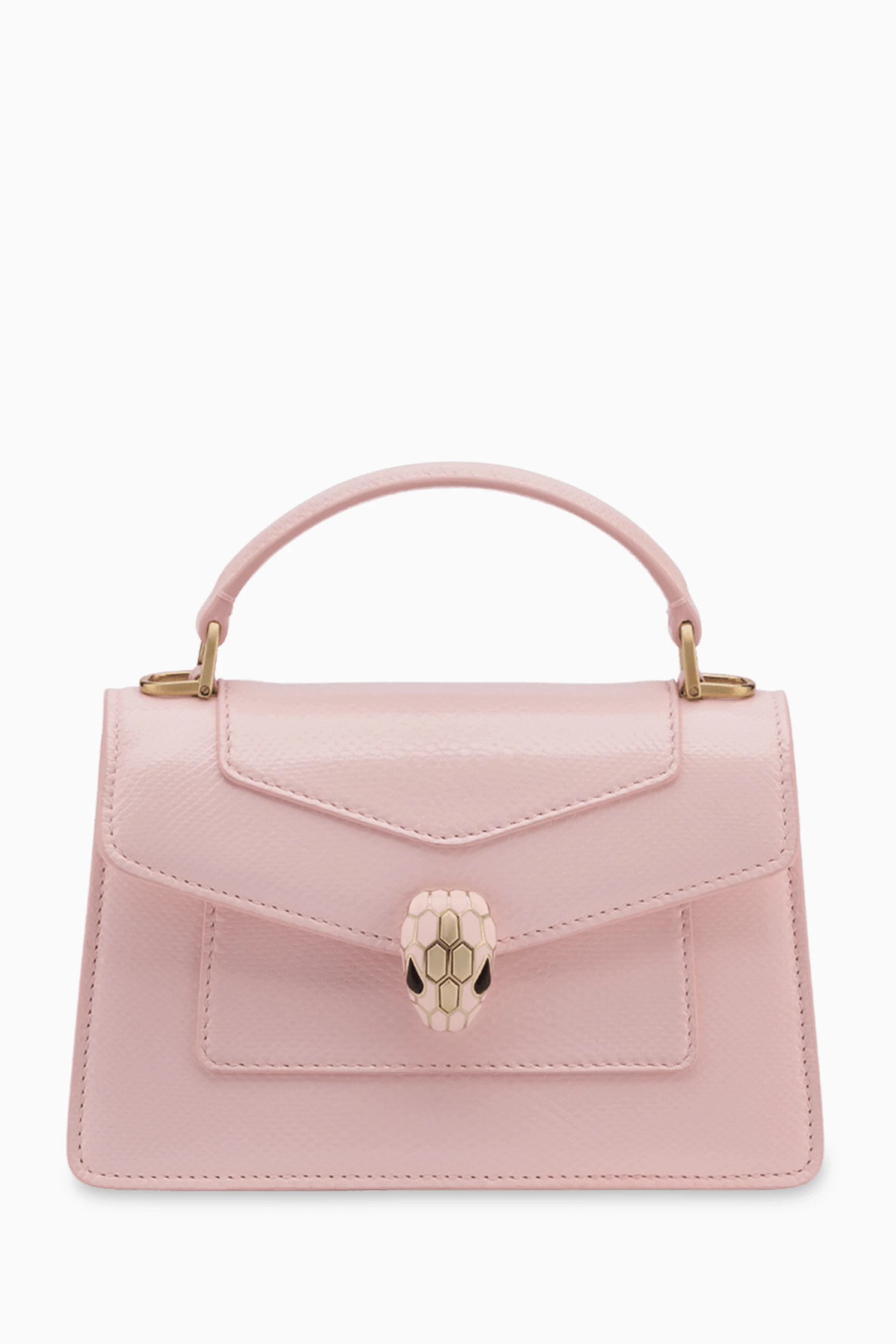 Serpenti Forever Top Handle 292528 | Bulgari BVLGARIピンク 