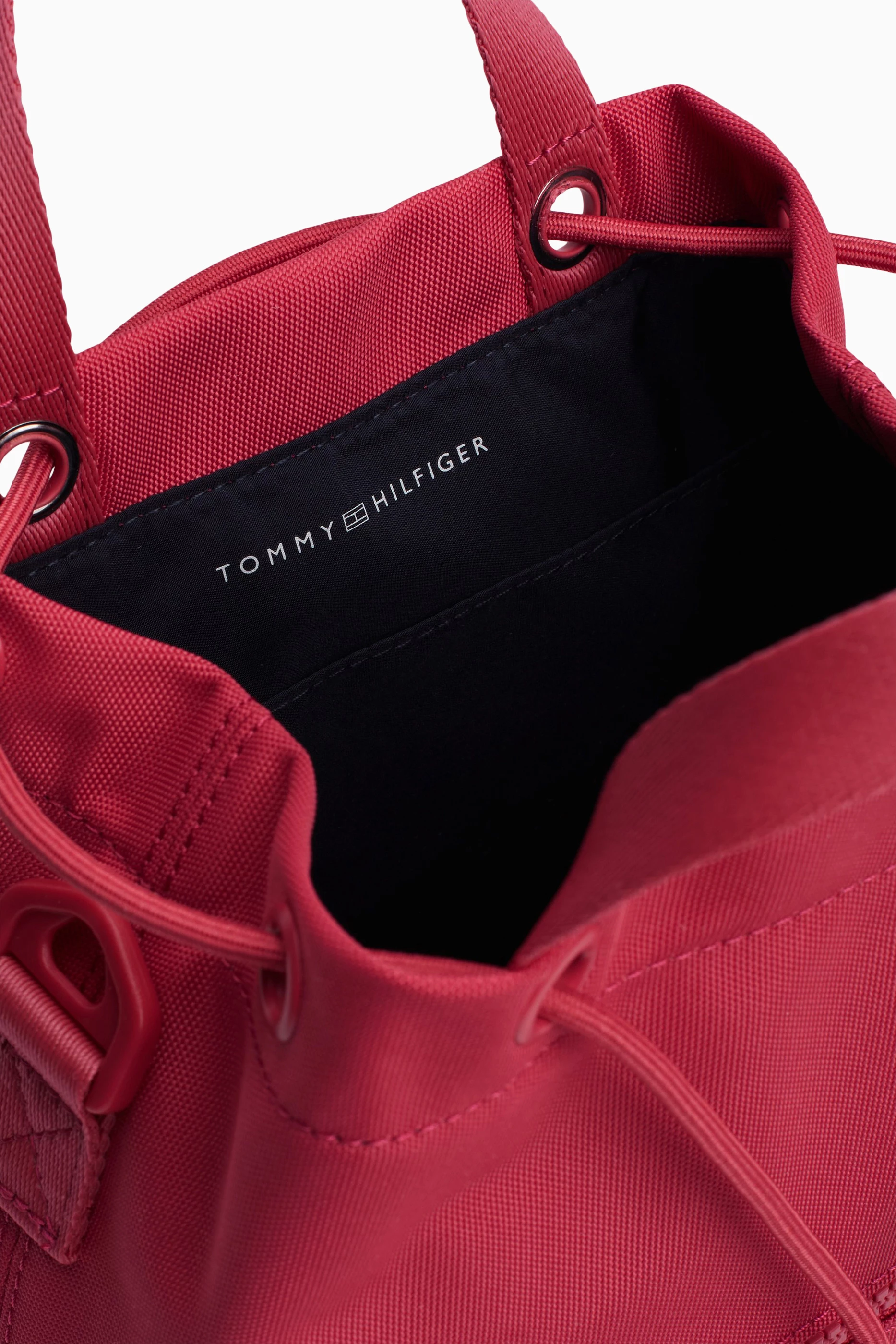 Buy Tommy Hilfiger Pink Essential Drawstring Bag For Girls Online Ounass Bahrain