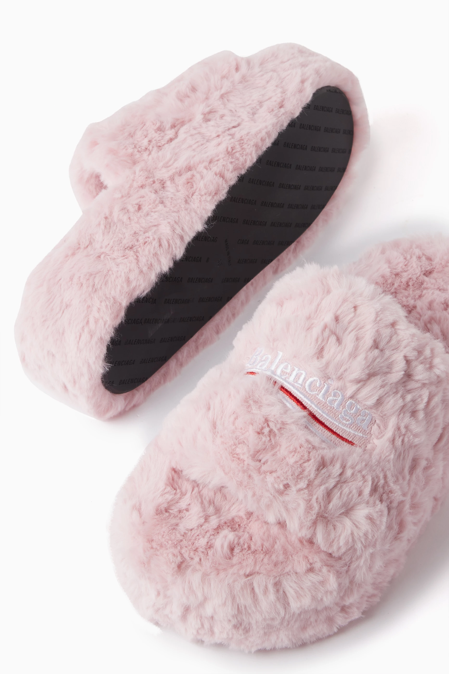 Balenciaga pink slippers outlet