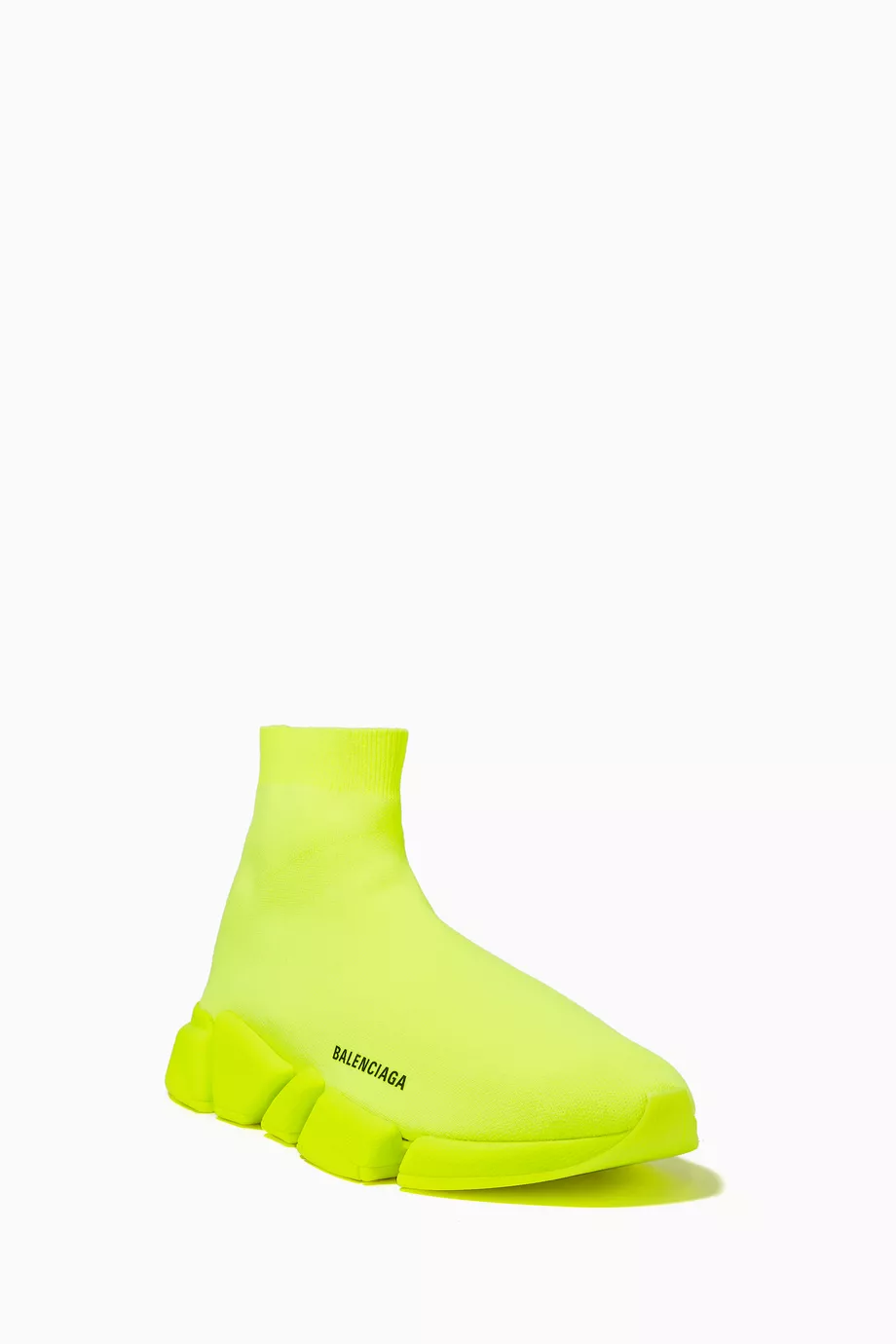 Yellow balenciaga speed trainer store