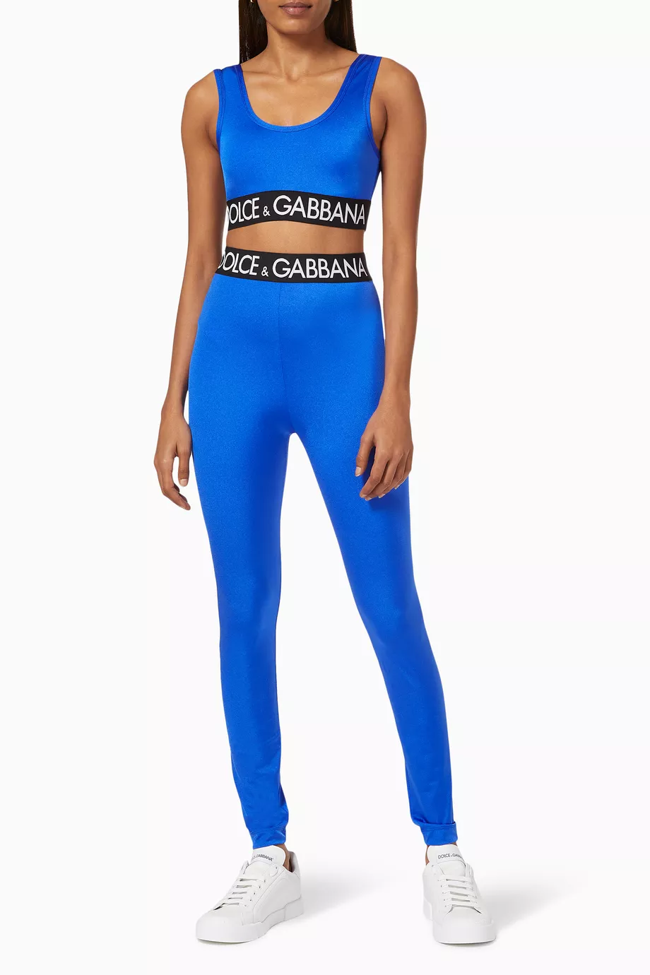 DOLCE & GABBANA | Bright blue Women‘s Leggings | YOOX