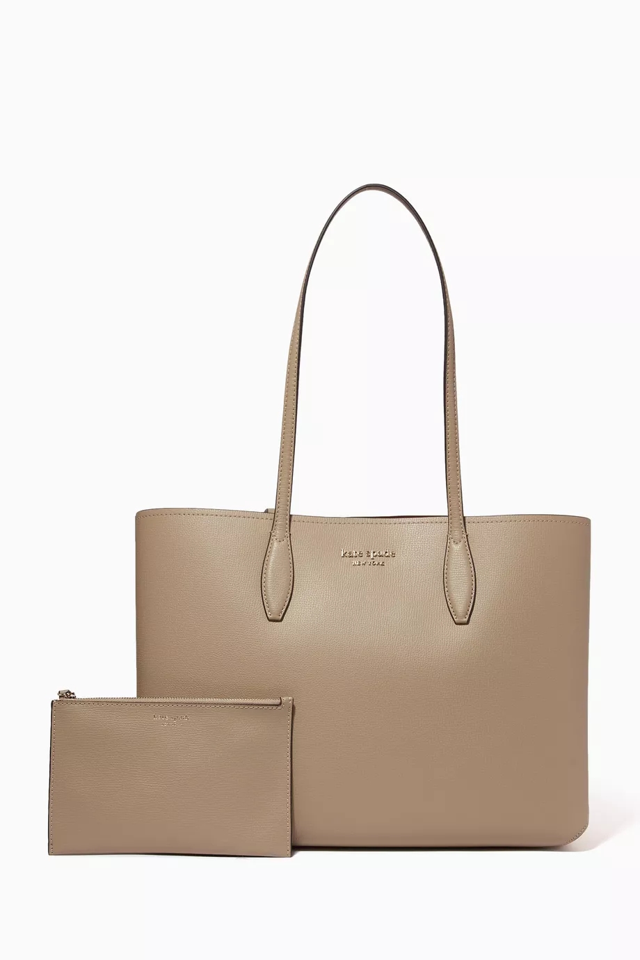 Kate Spade New York All Day Large Zip-Top Tote Timeless Taupe