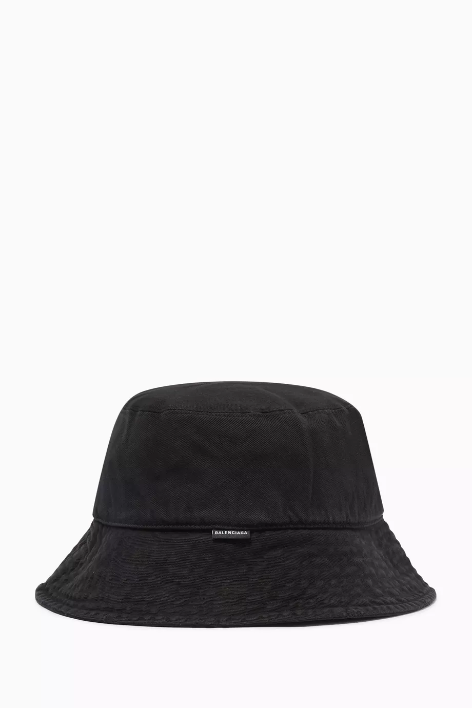 Buy Balenciaga Black Bucket Hat in Cotton blend for Men in Bahrain