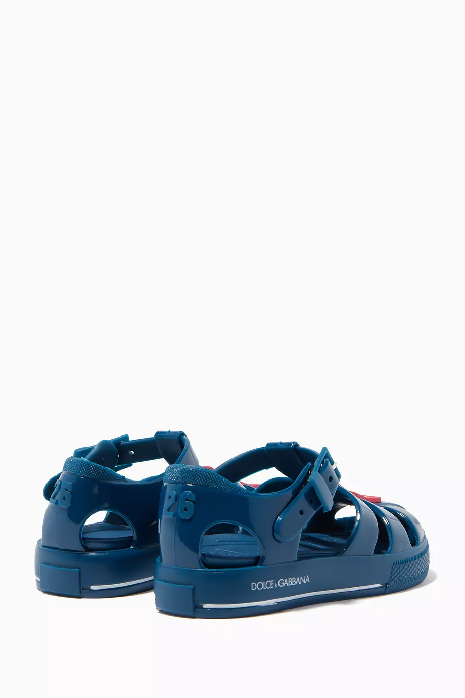 Dolce and gabbana jelly sandals deals