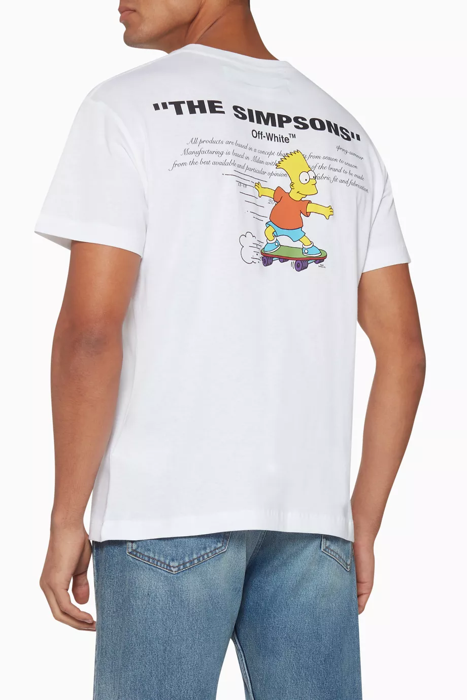 Off white homer simpson clearance