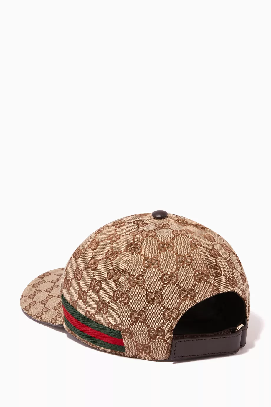 Buy Gucci Neutral GG Baseball Cap in Canvas For Men Online Ounass Bahrain
