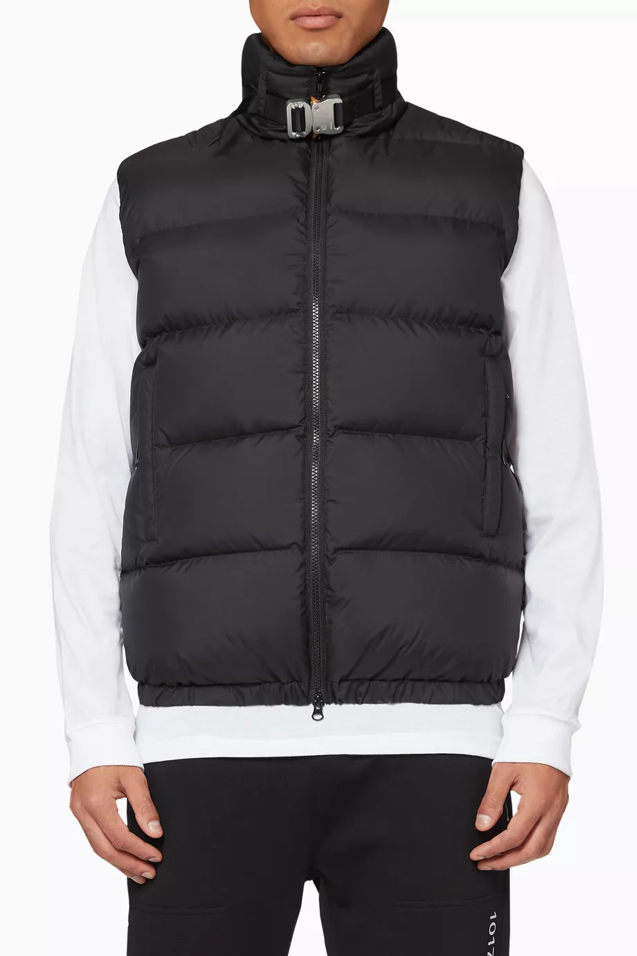 Buy 1017 ALYX 9SM Black Buckle Nylon Puffer Vest For Men Online Ounass Bahrain