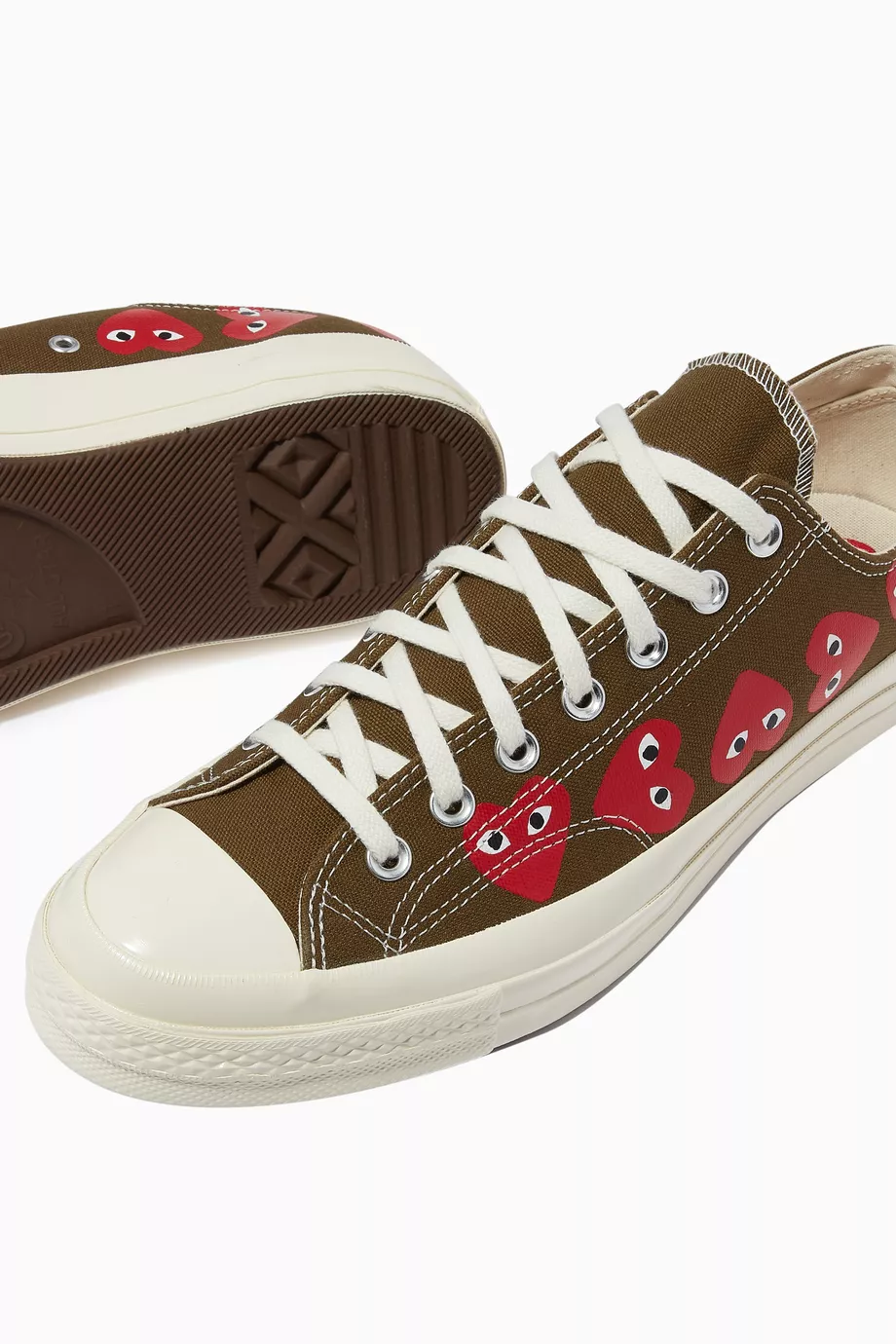 Commes des garcon converse khaki top