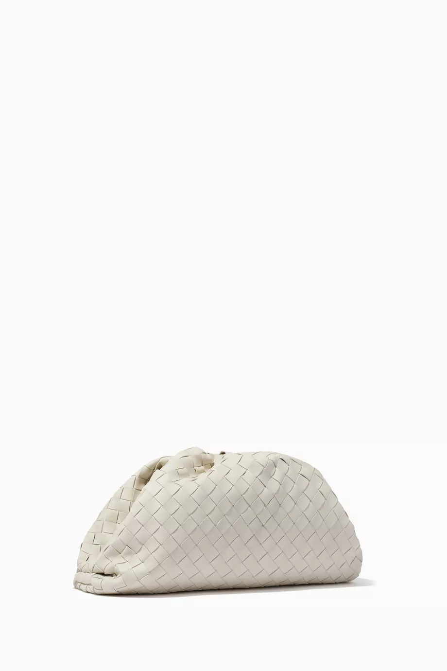 Bottega veneta white pouch new arrivals