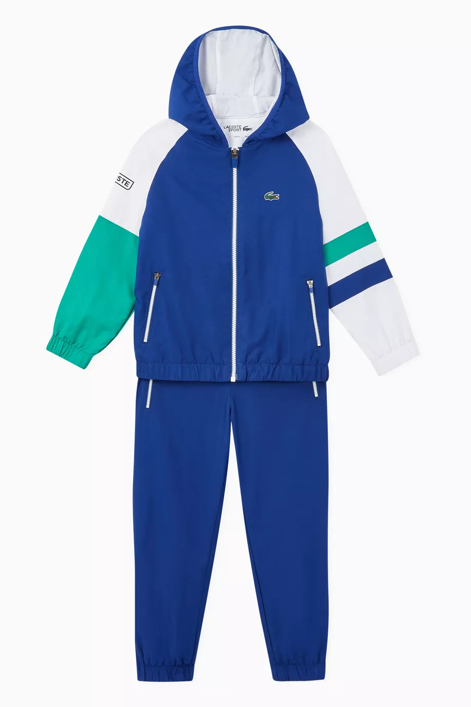 Kids lacoste tracksuit clearance