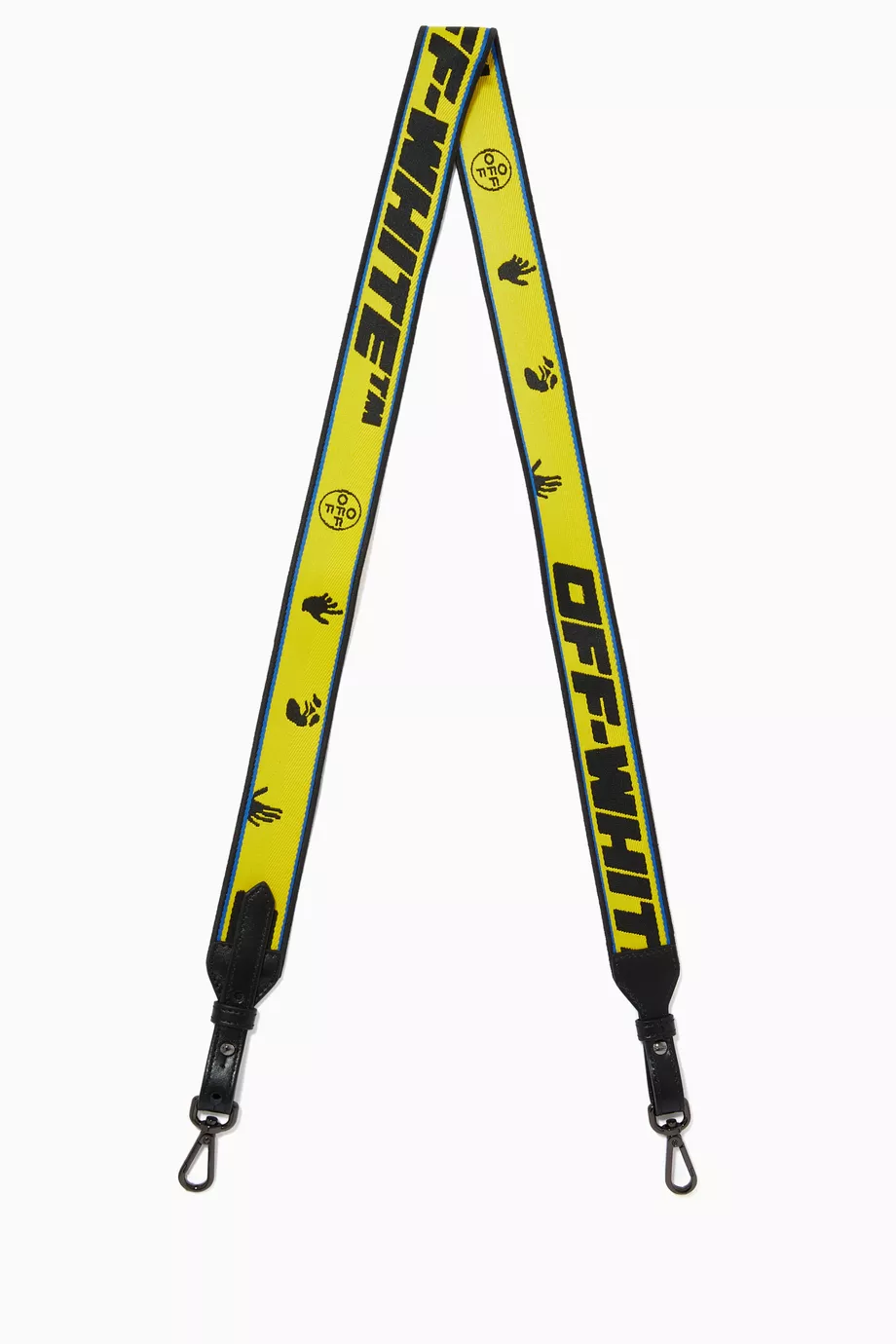 Buy Off White Yellow Industrial Shoulder Bag Strap in Nylon For Women Online Ounass Bahrain