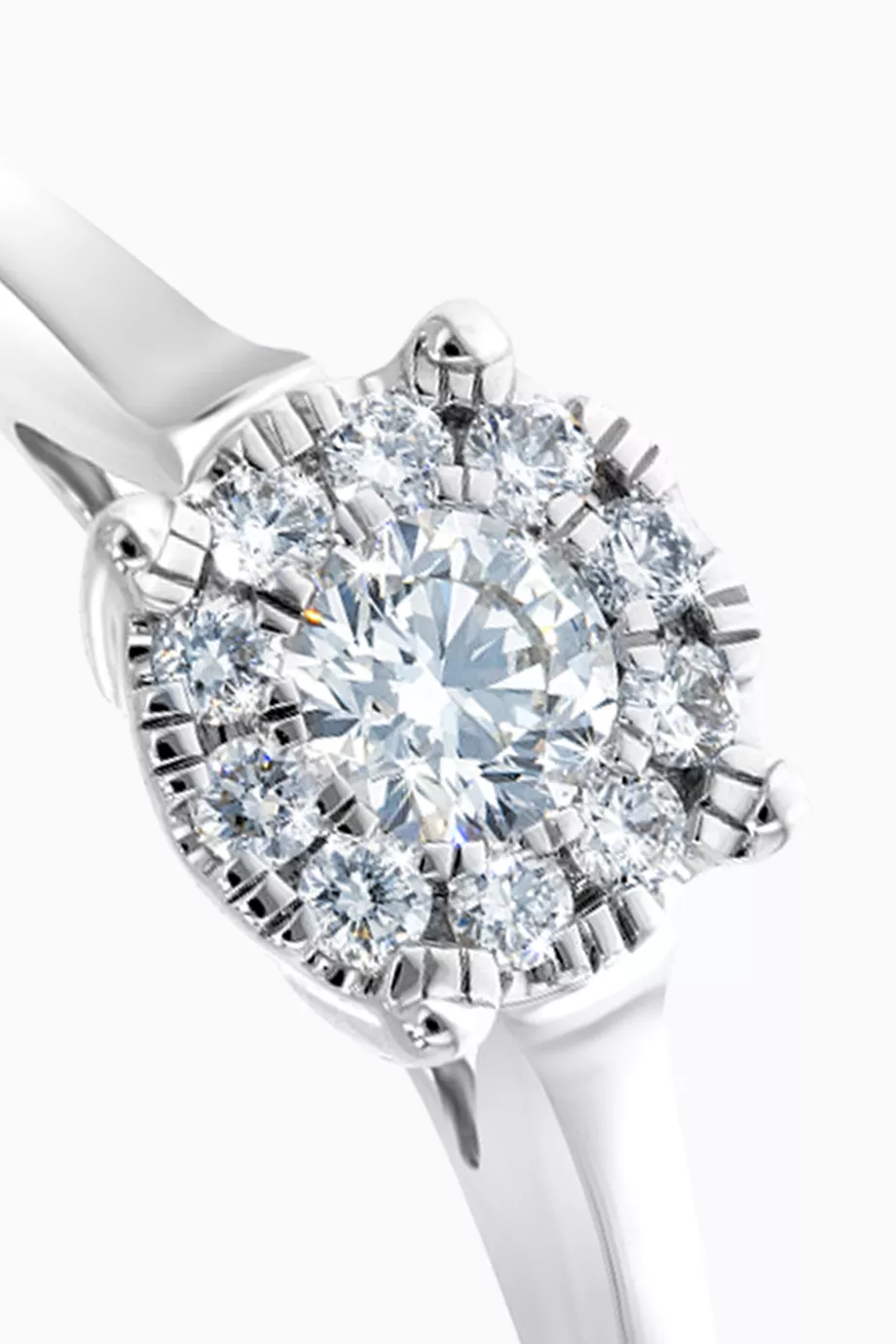 Buy Damas White OneSixEight Diamond Rings in 18kt White Gold For Women Online Ounass Bahrain