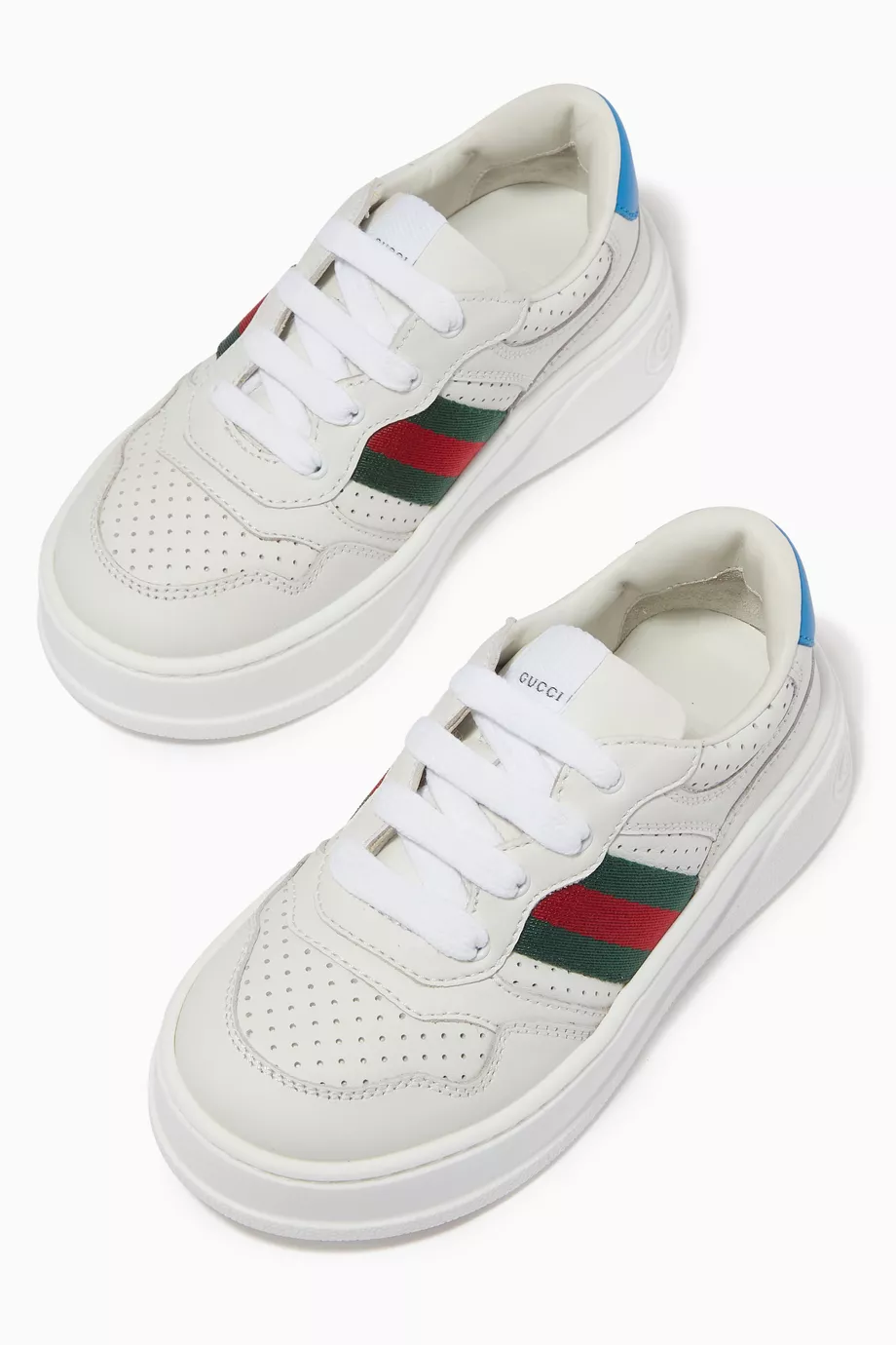 White gucci baby shoes on sale