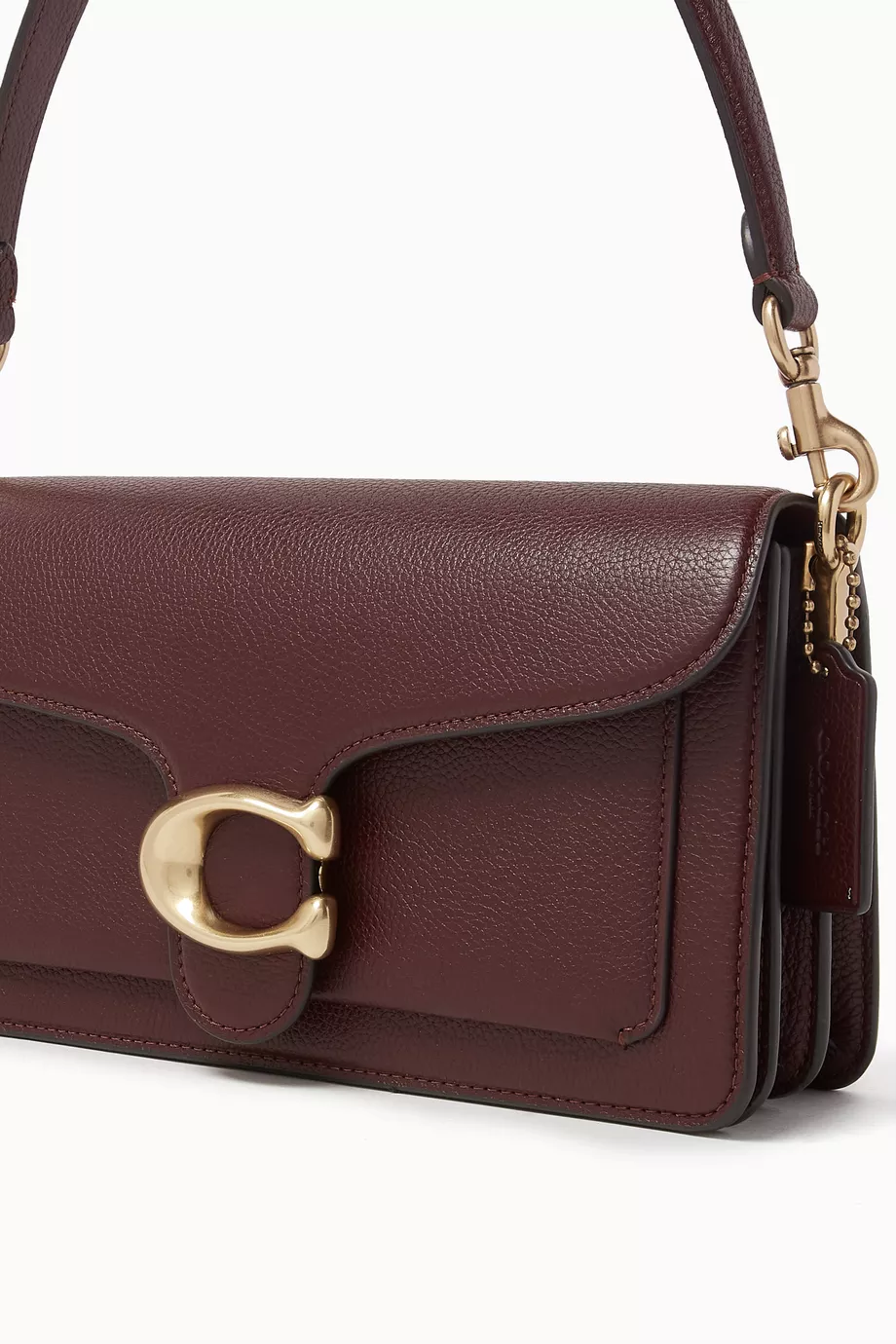 Burgundy purse coach outlet